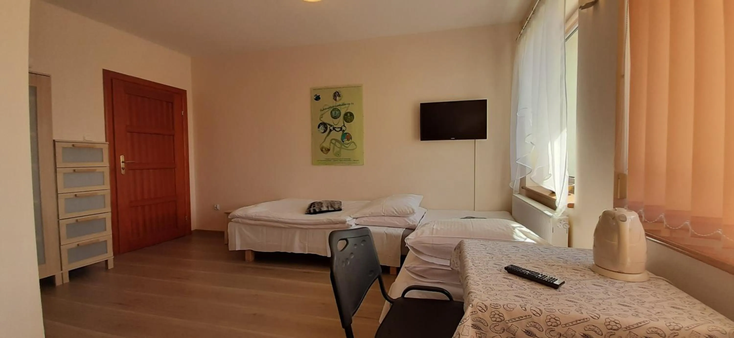 Bed in Słoneczny Dom pokoje i apartament na wynajem