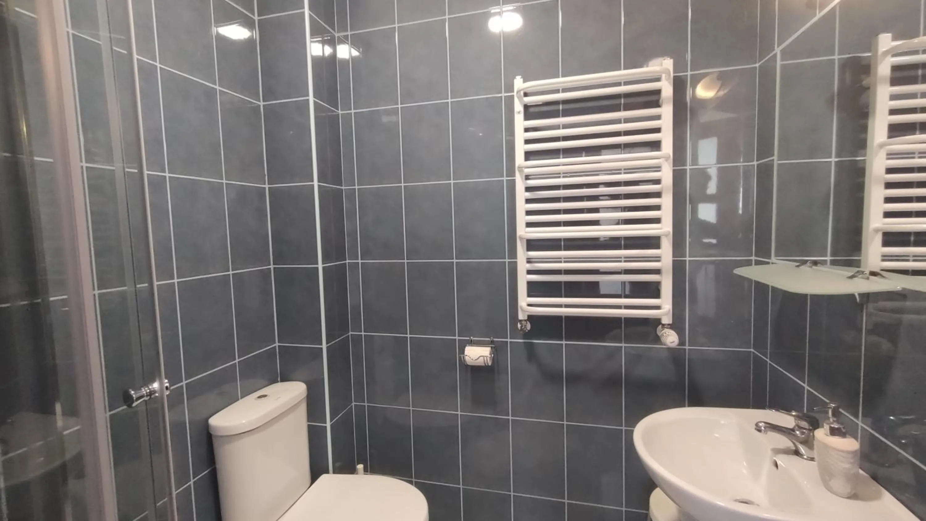 Shower in Słoneczny Dom pokoje i apartament na wynajem