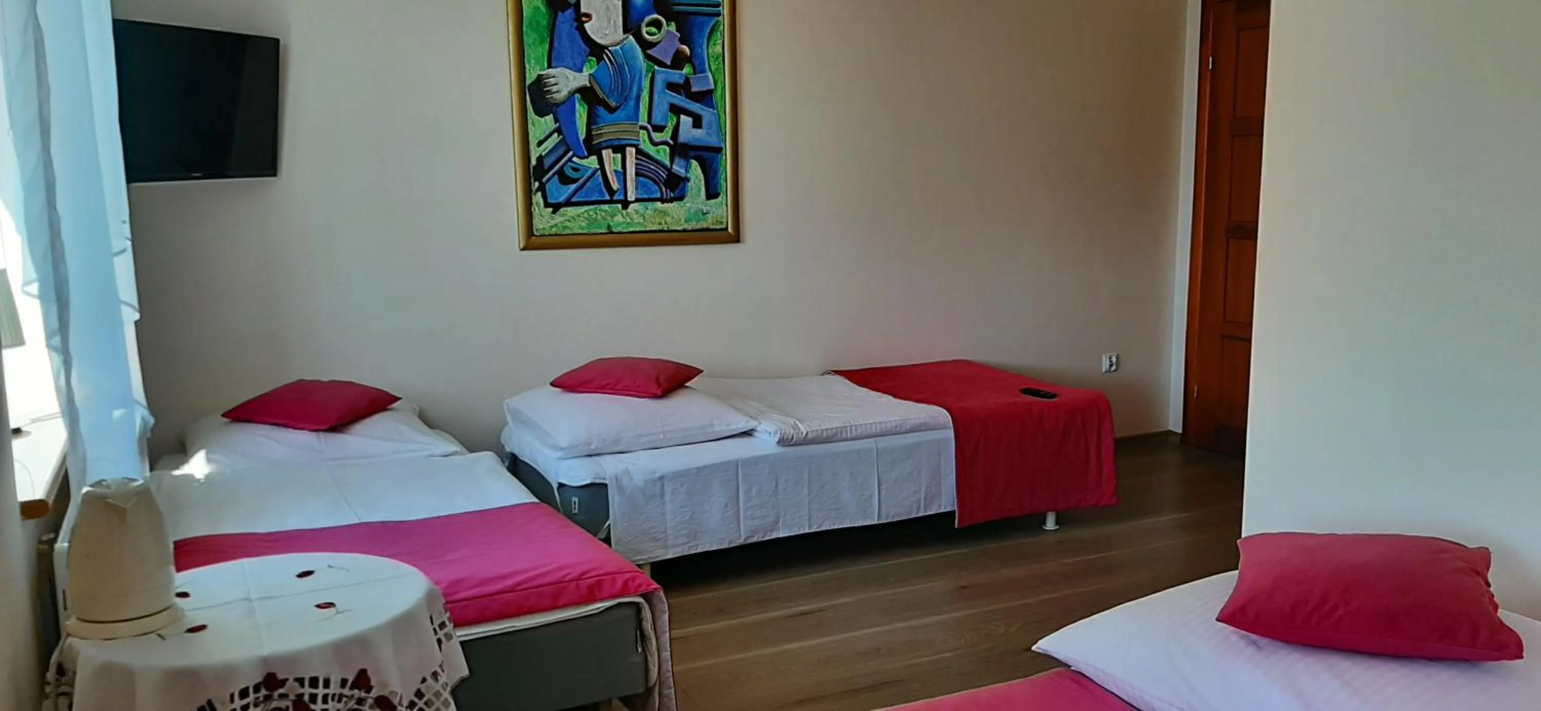 Bed in Słoneczny Dom pokoje i apartament na wynajem