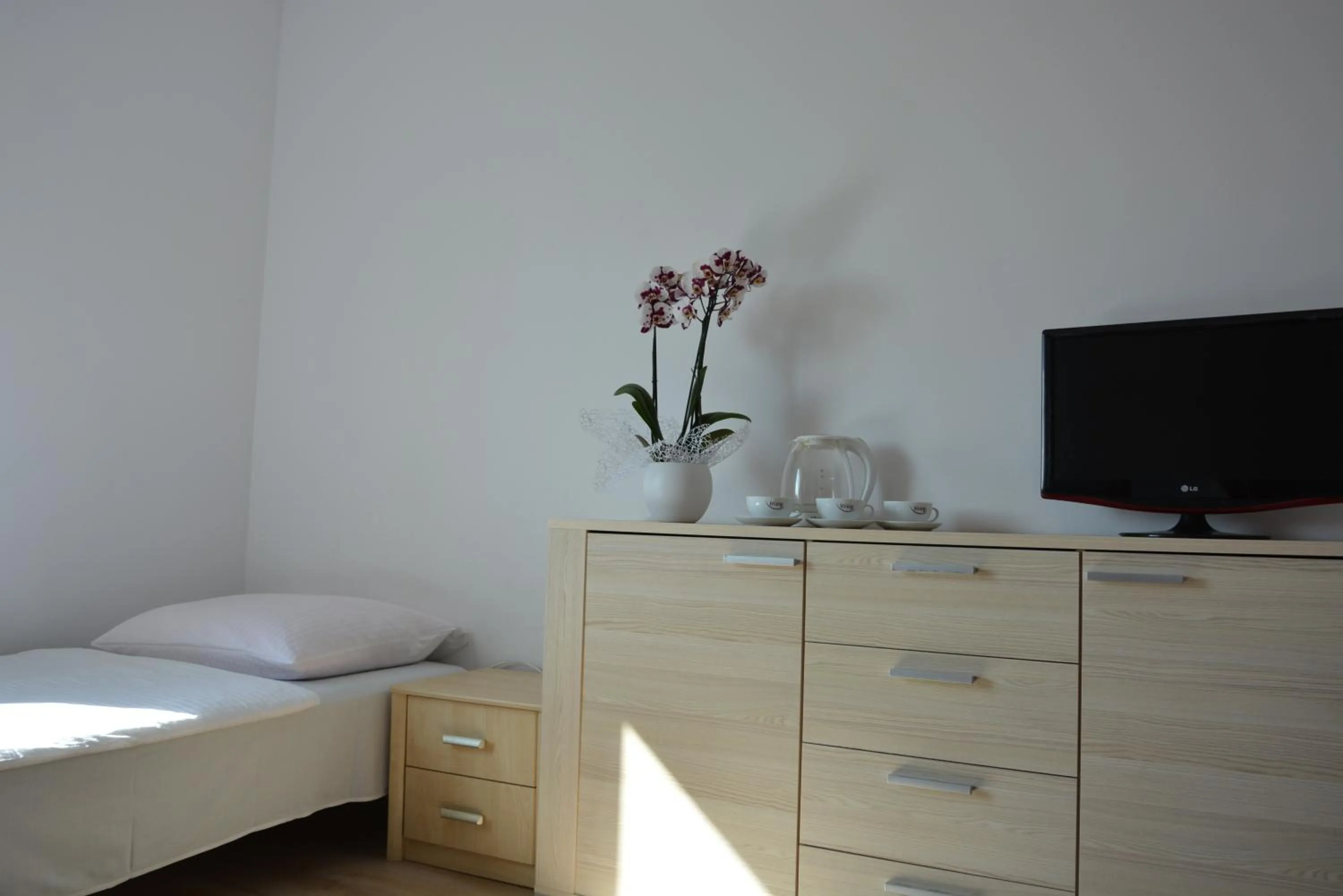 Bed in Słoneczny Dom pokoje i apartament na wynajem