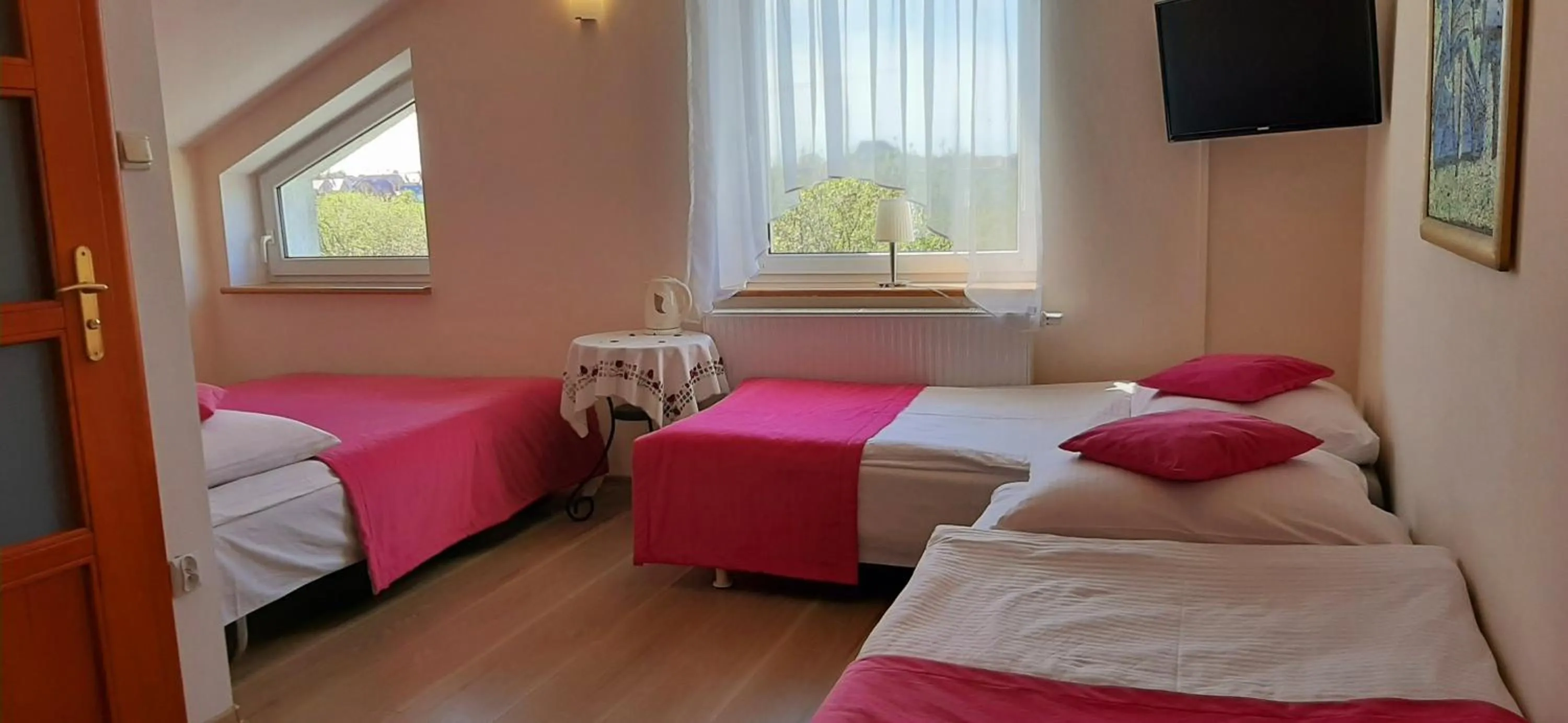 Bed in Słoneczny Dom pokoje i apartament na wynajem