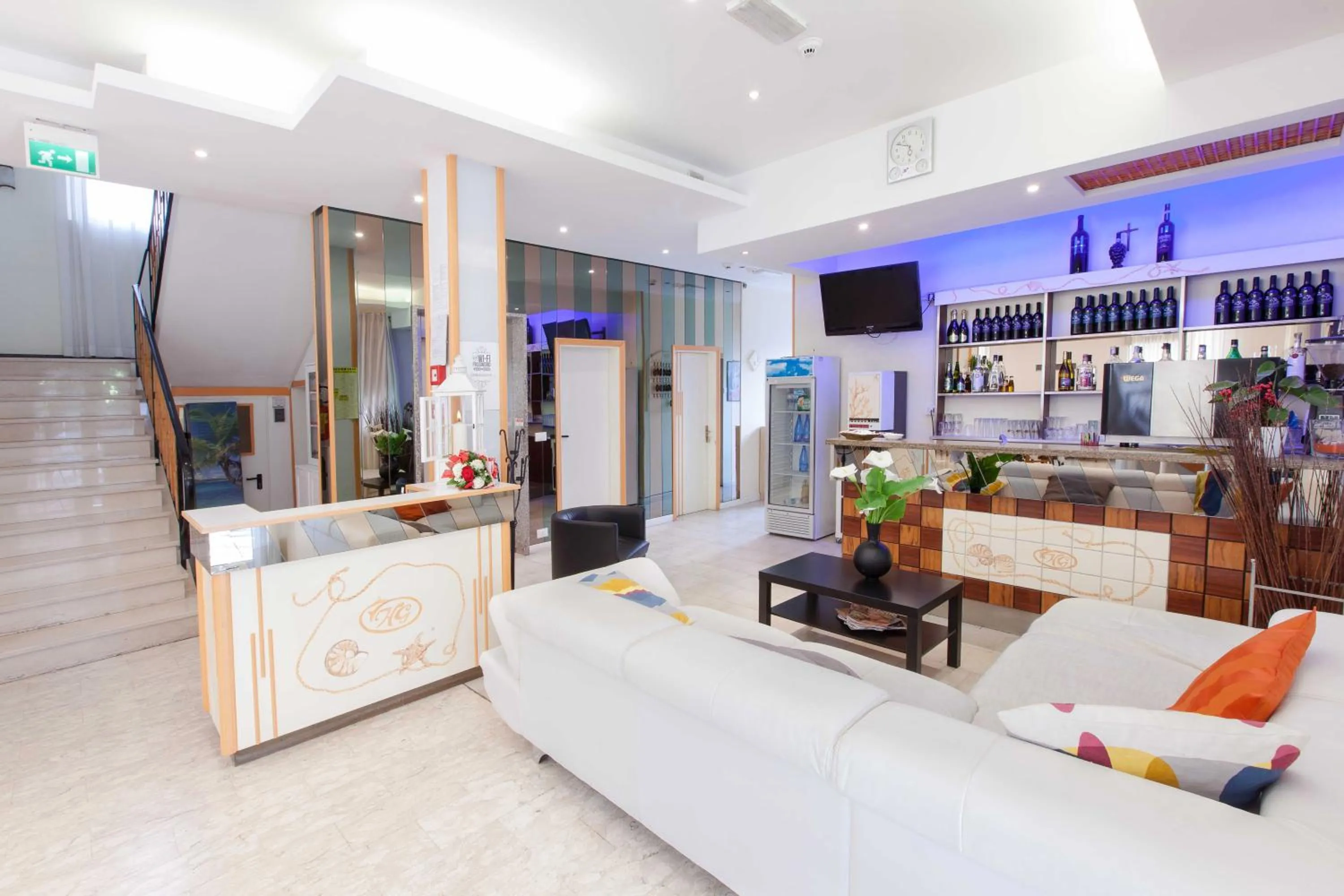 Lobby or reception in Hotel Graziana