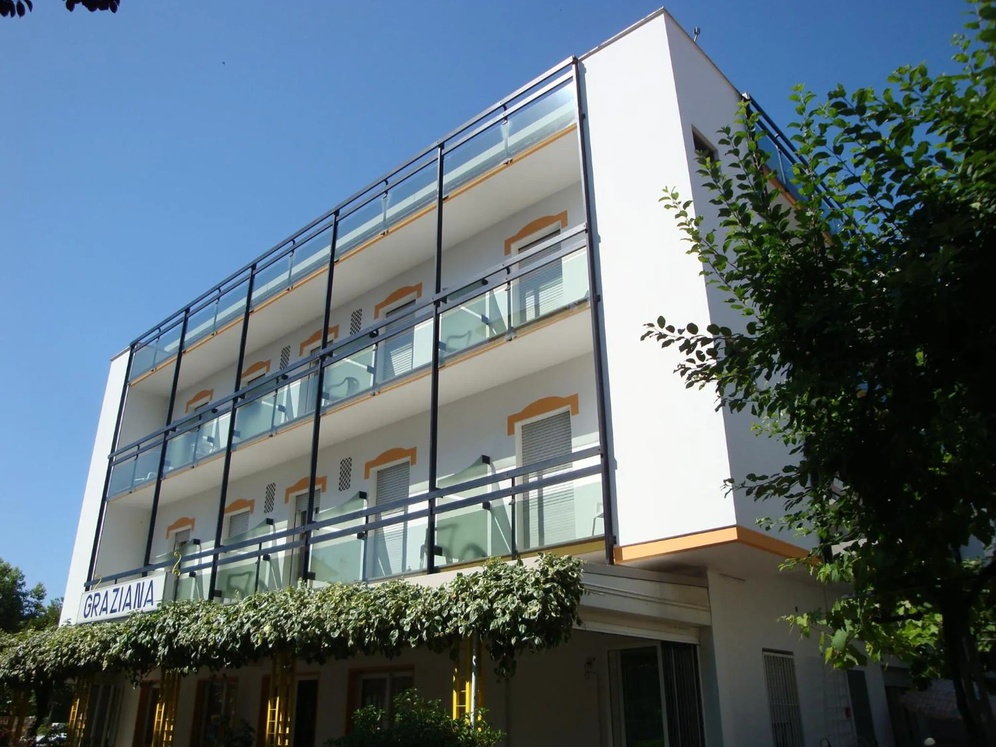 Property building in Hotel Graziana