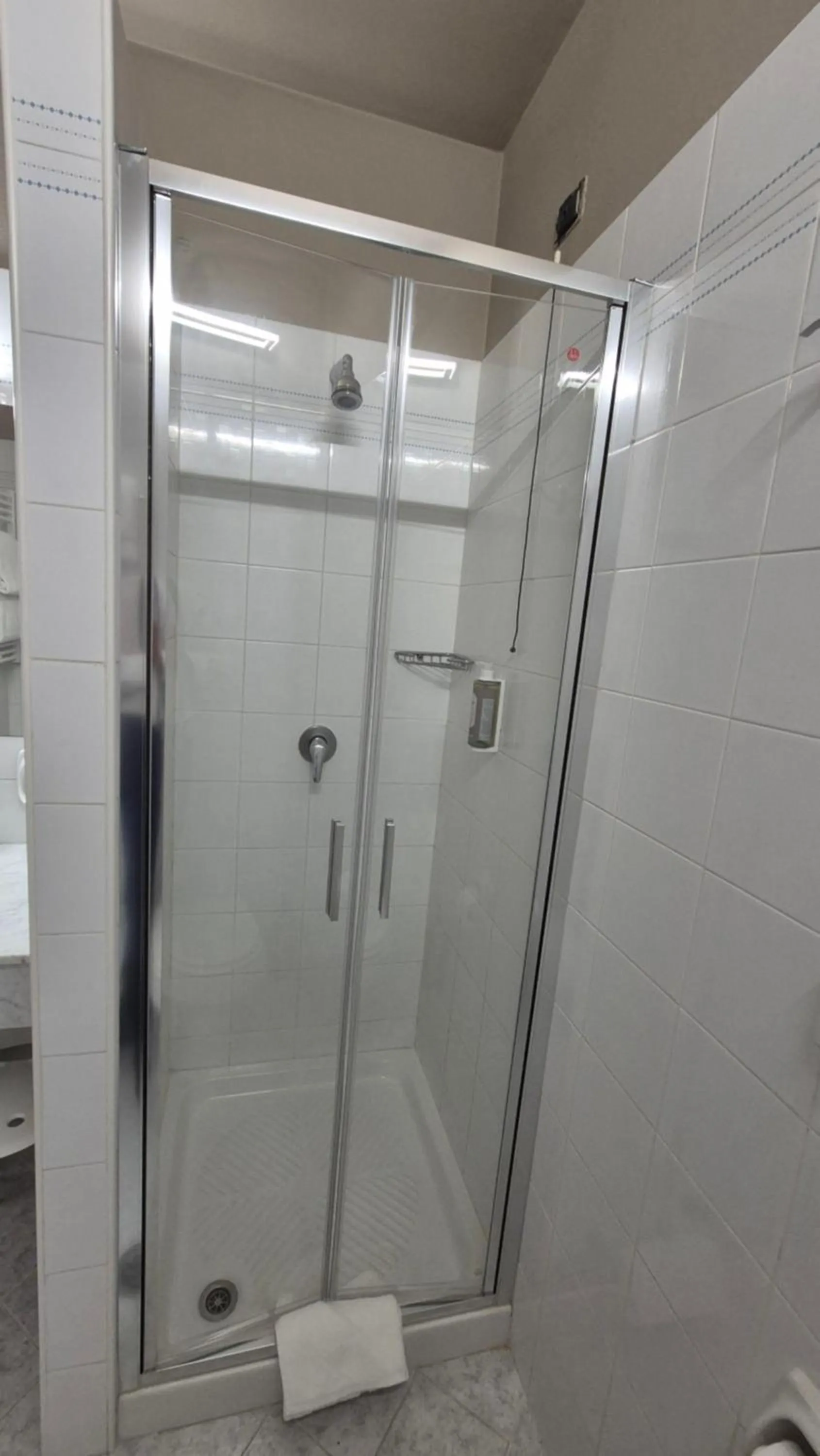 Shower in Hotel Le Cerbaie