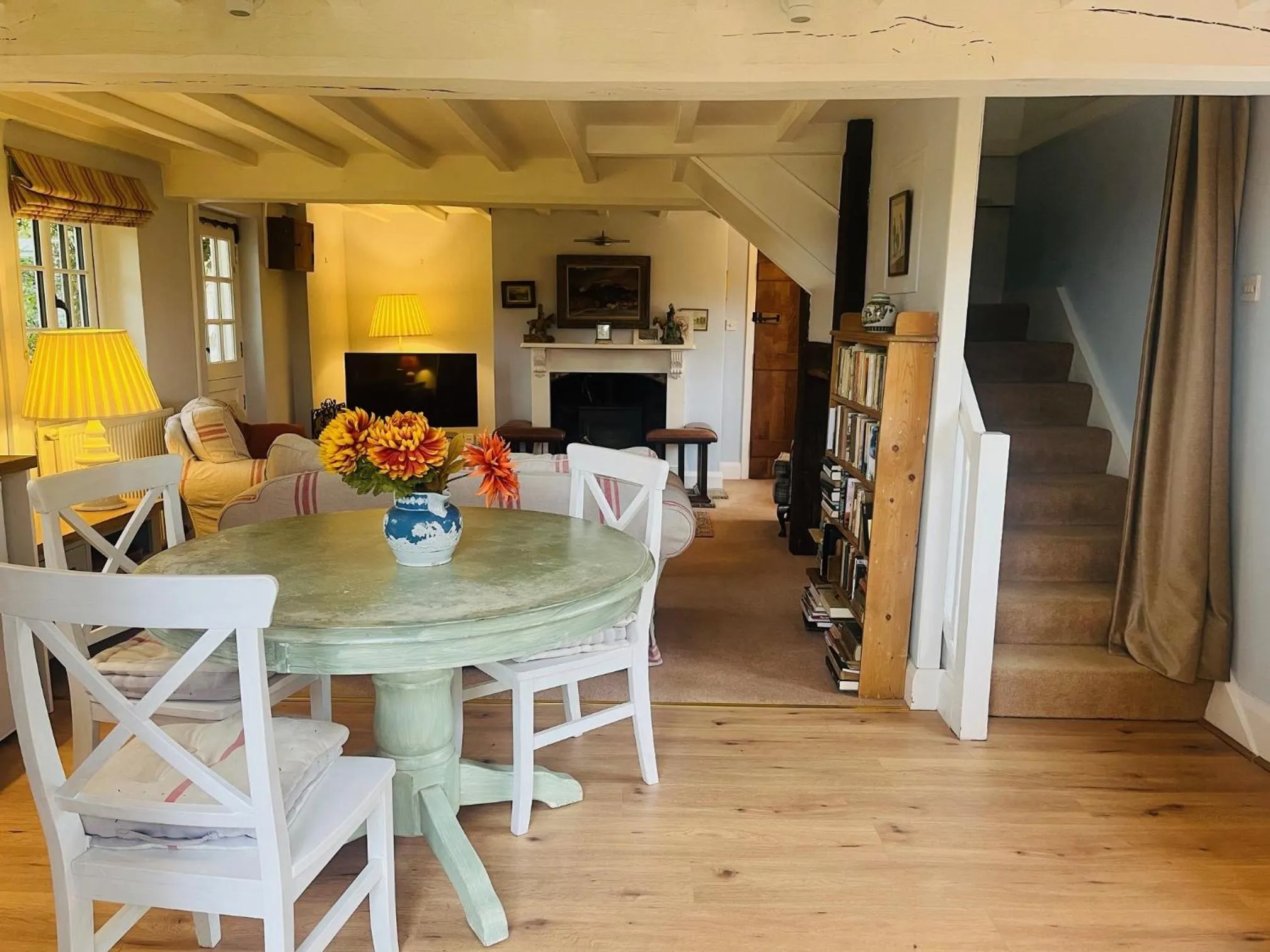 Living room in Mulsford Cottage