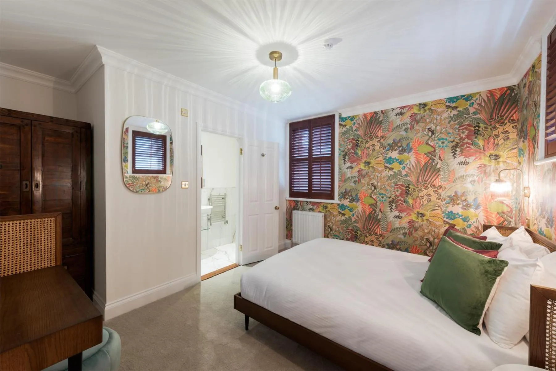 Bed in The Clarence Boutique Rooms