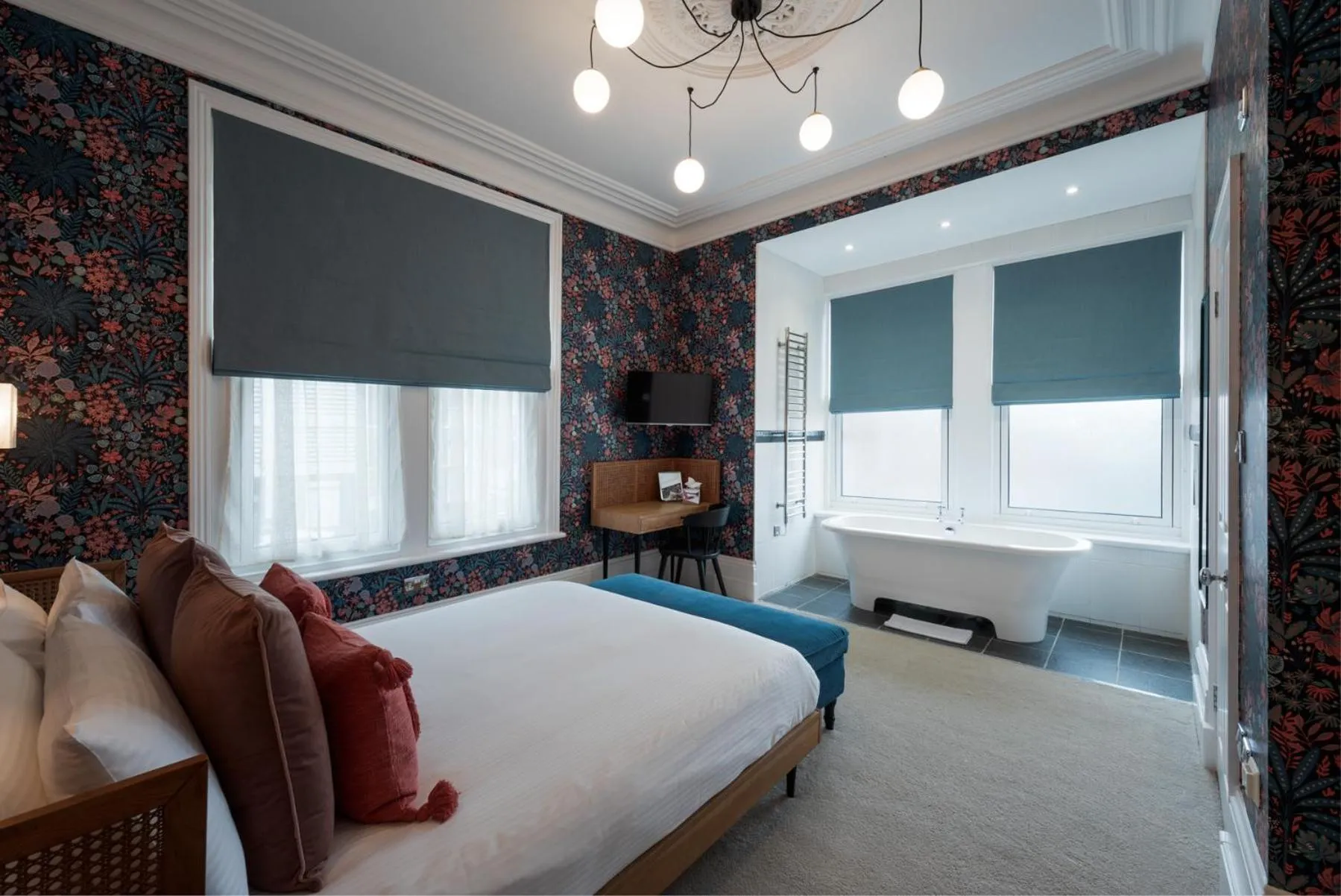 Bed in The Clarence Boutique Rooms