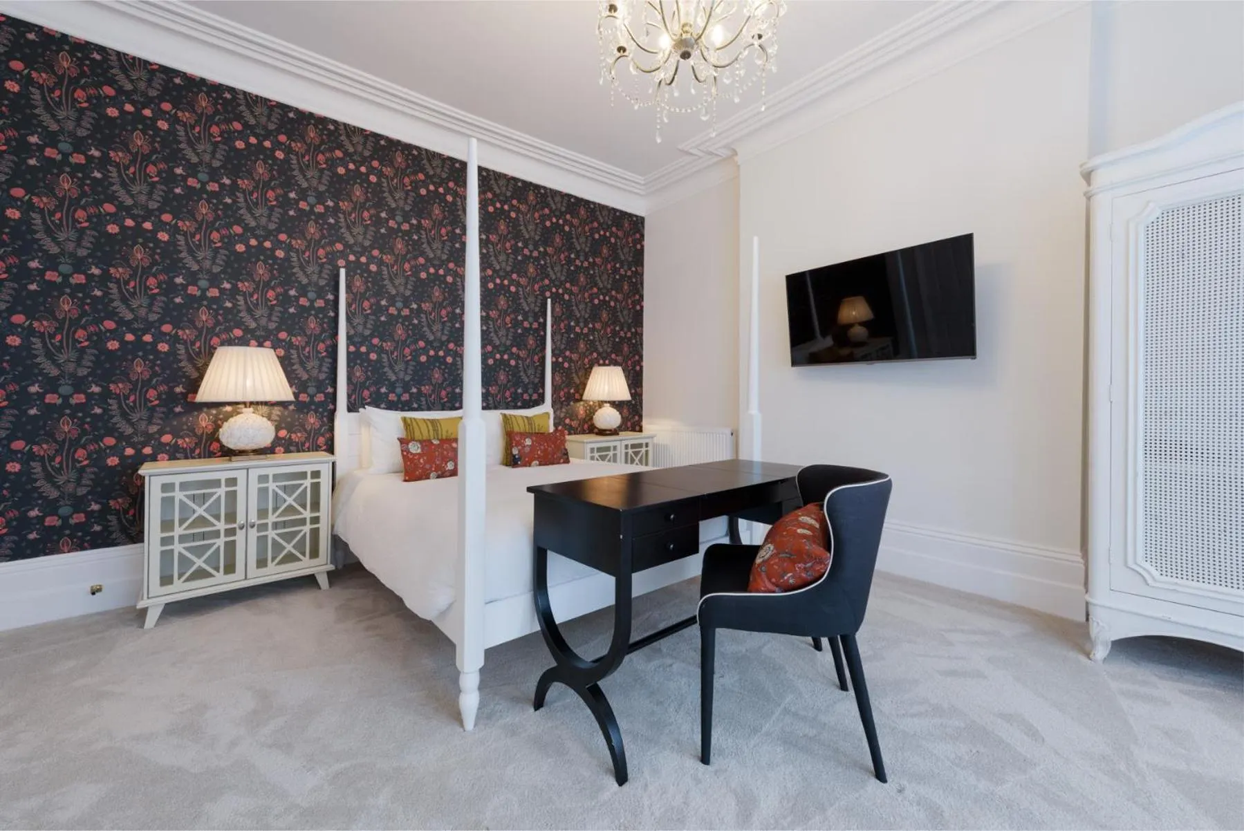 Bed in The Clarence Boutique Rooms