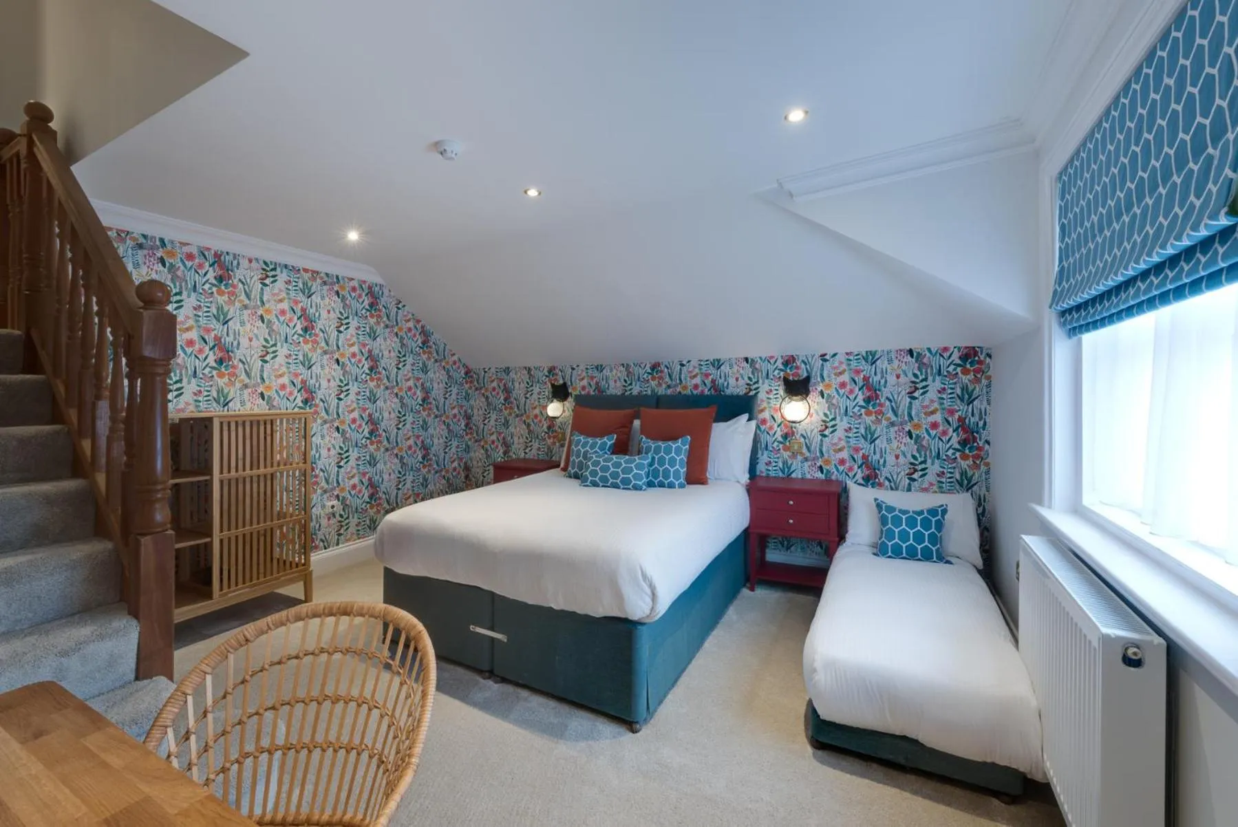 Bed in The Clarence Boutique Rooms