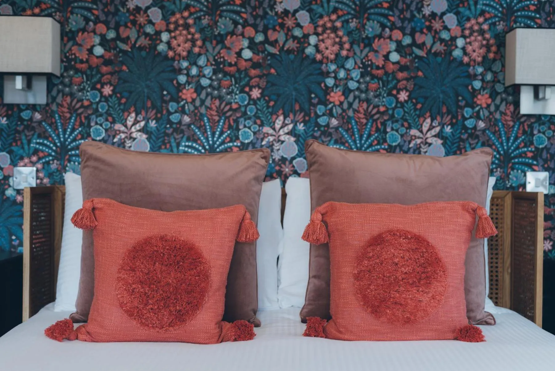 Bed in The Clarence Boutique Rooms