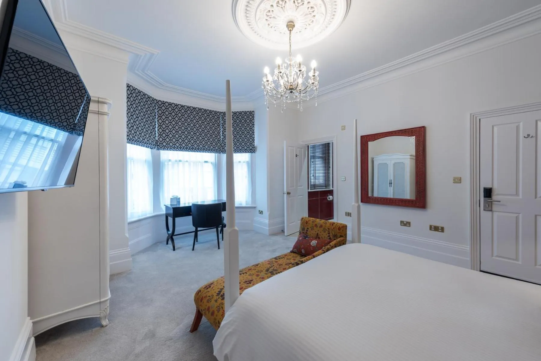 Bed in The Clarence Boutique Rooms