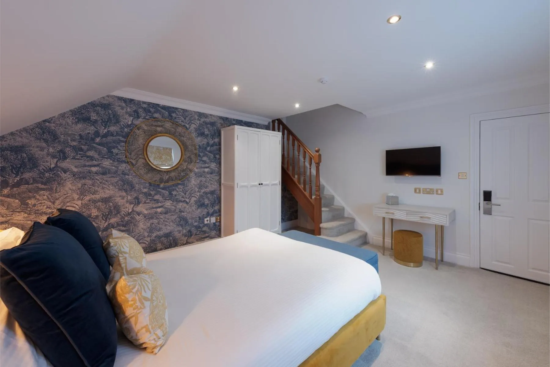 Bed in The Clarence Boutique Rooms