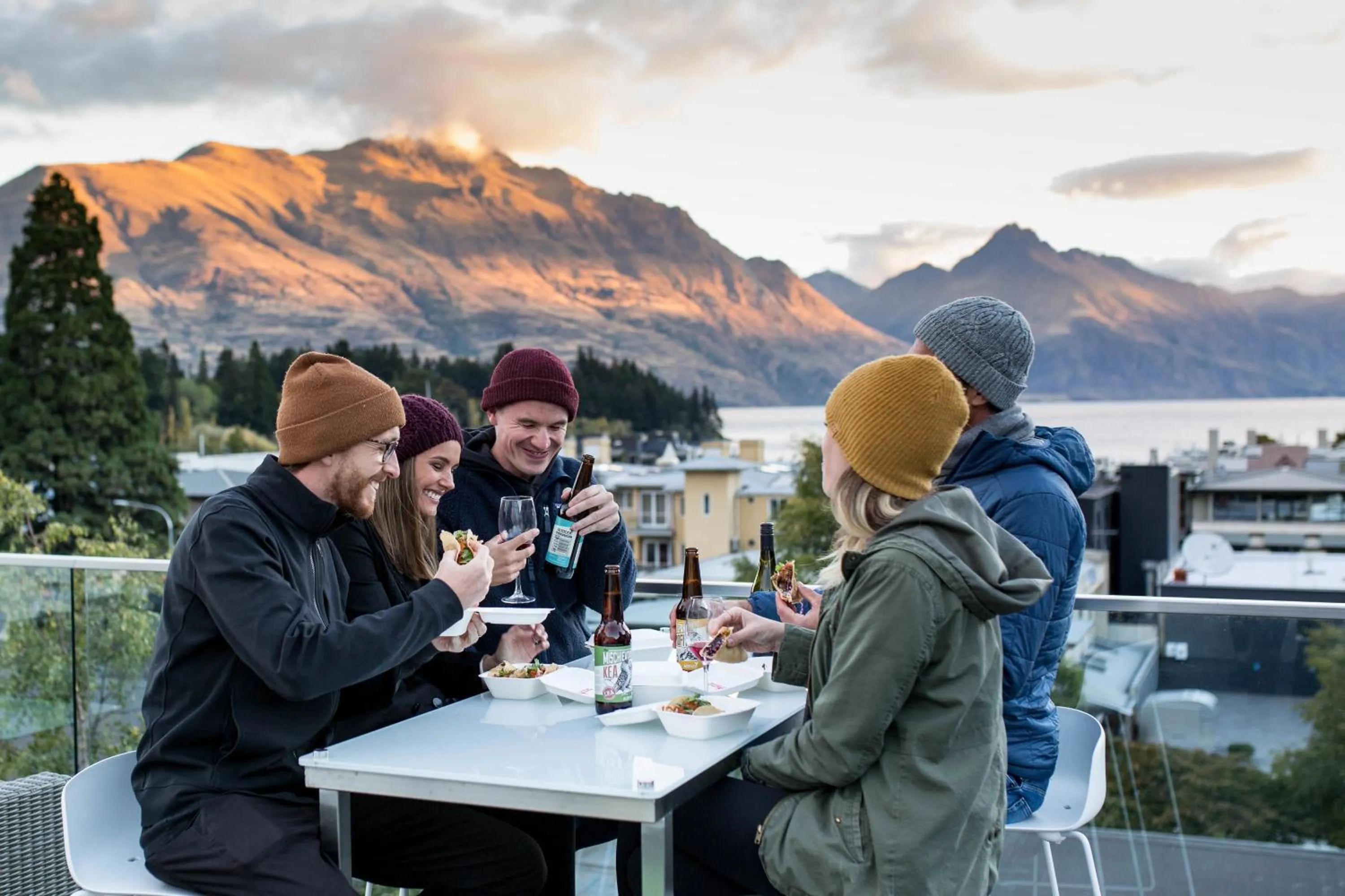 People in mi-pad Queenstown