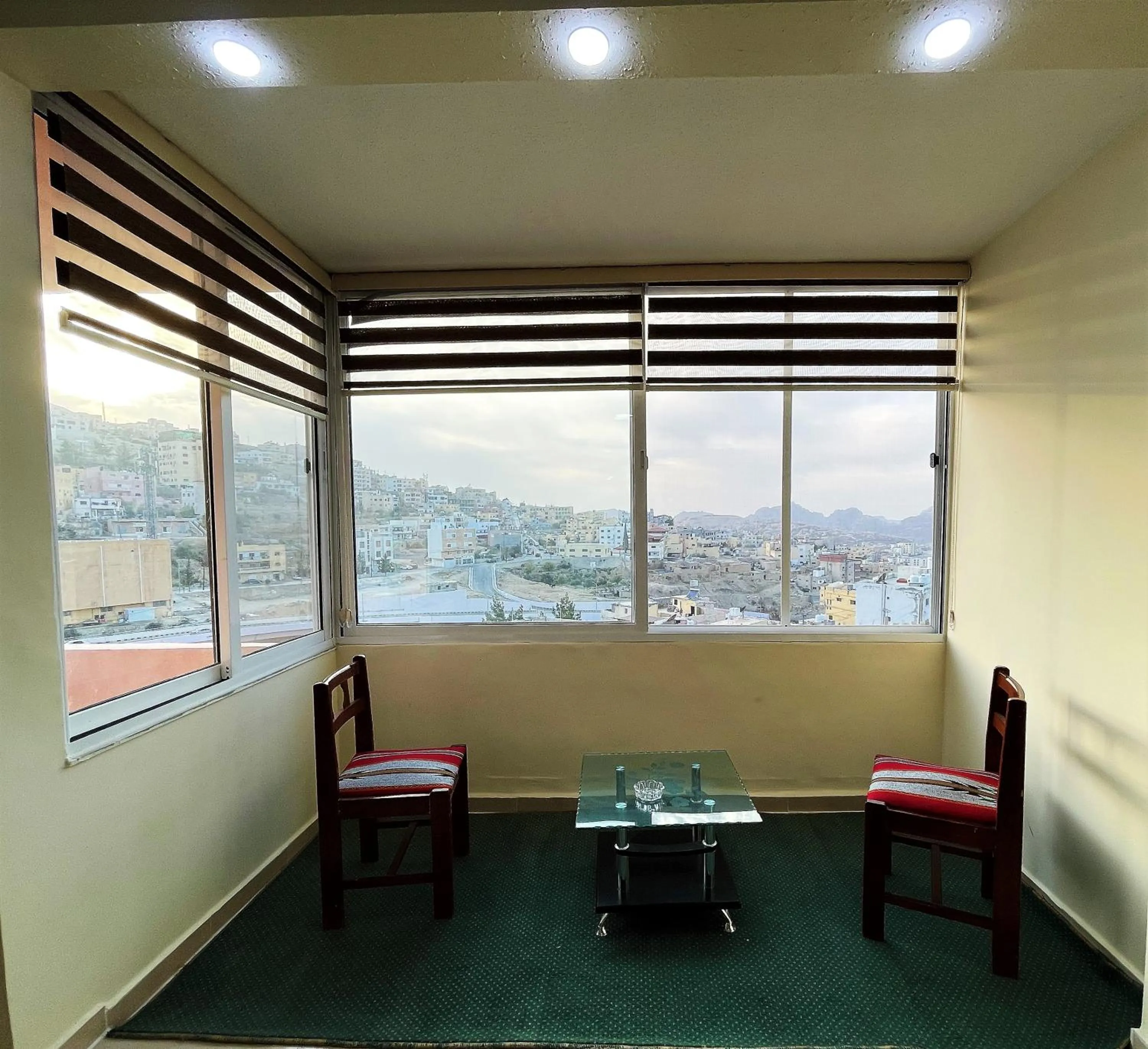 Seating area in Orient Gate