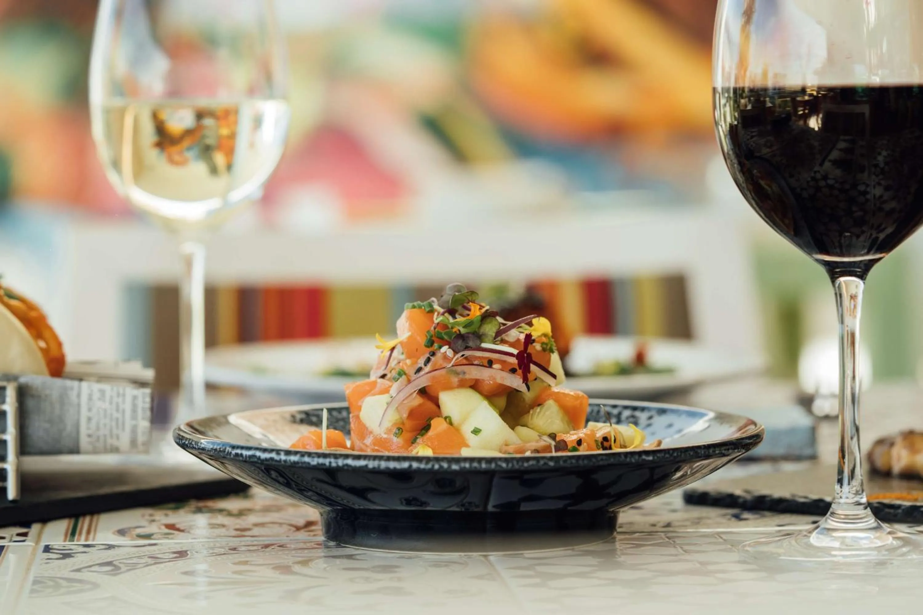 Restaurant/places to eat in Higuerón Hotel Málaga, Curio Collection by Hilton