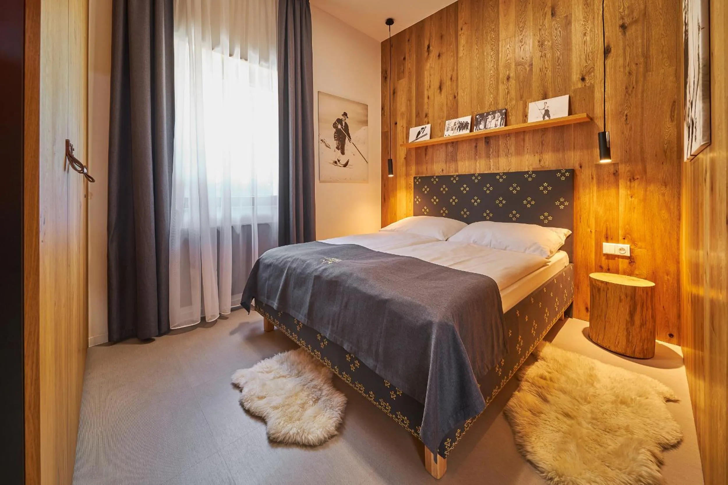 Bedroom, Bed in Aparthotel Svatý Vavřinec