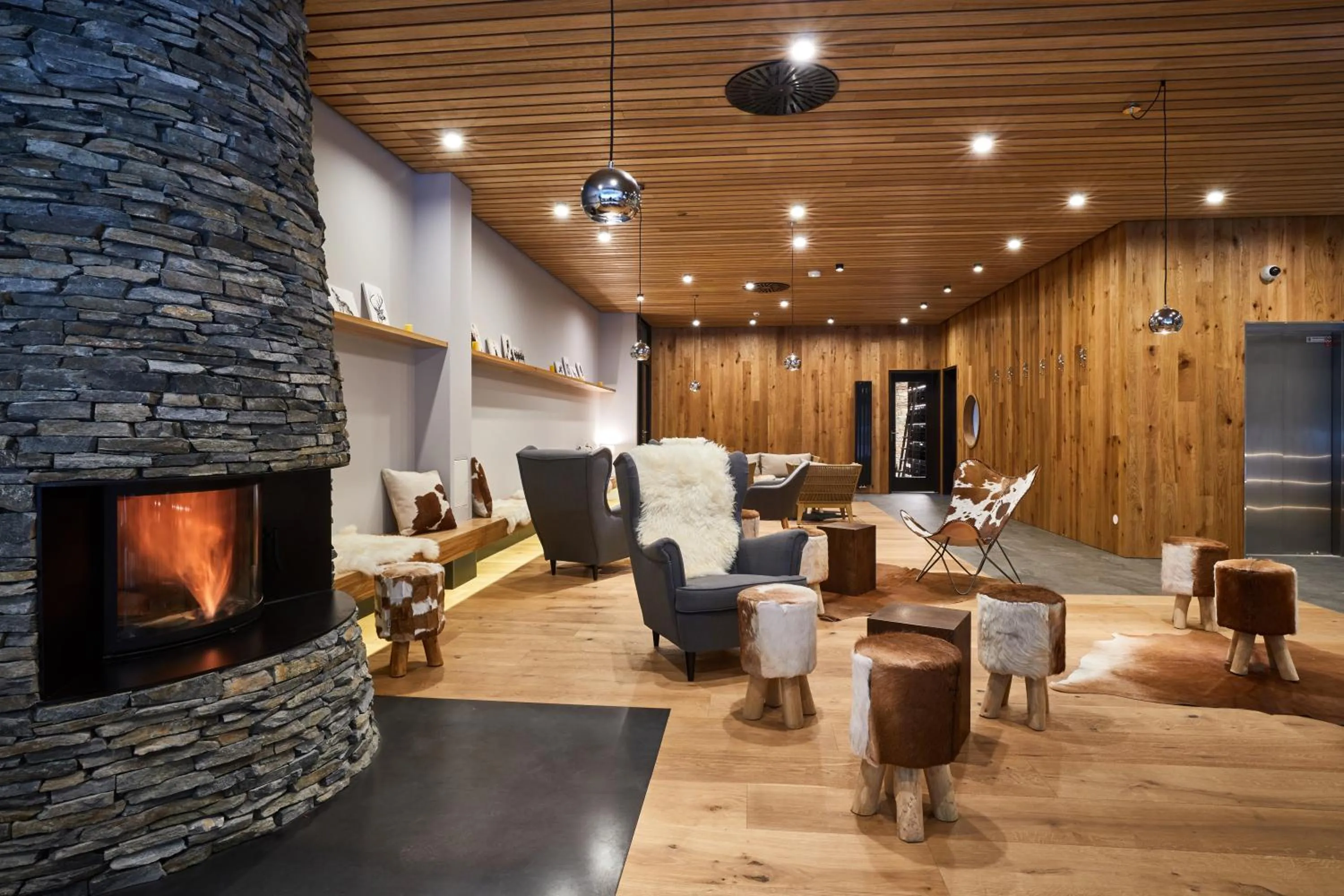 Lobby or reception in Aparthotel Svatý Vavřinec