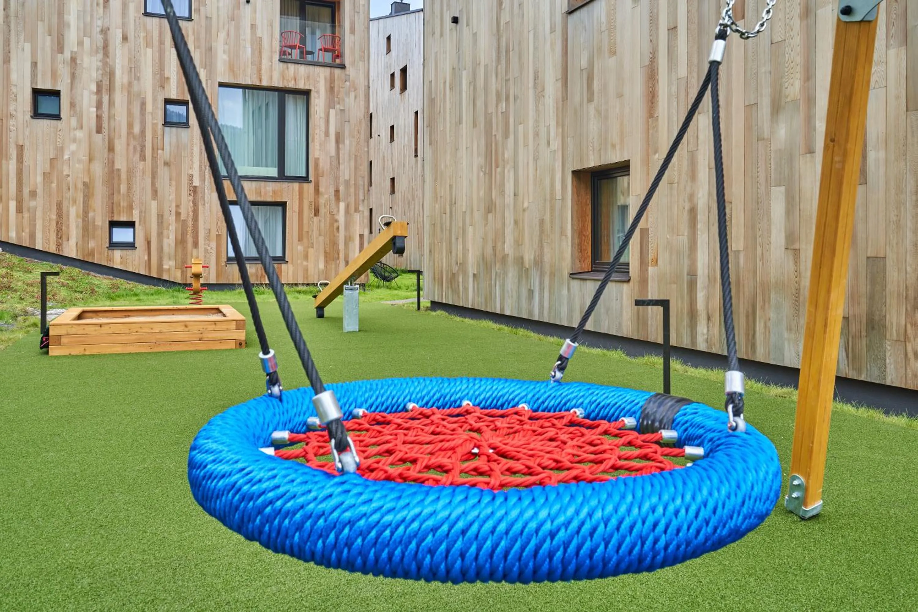 Children play ground in Aparthotel Svatý Vavřinec