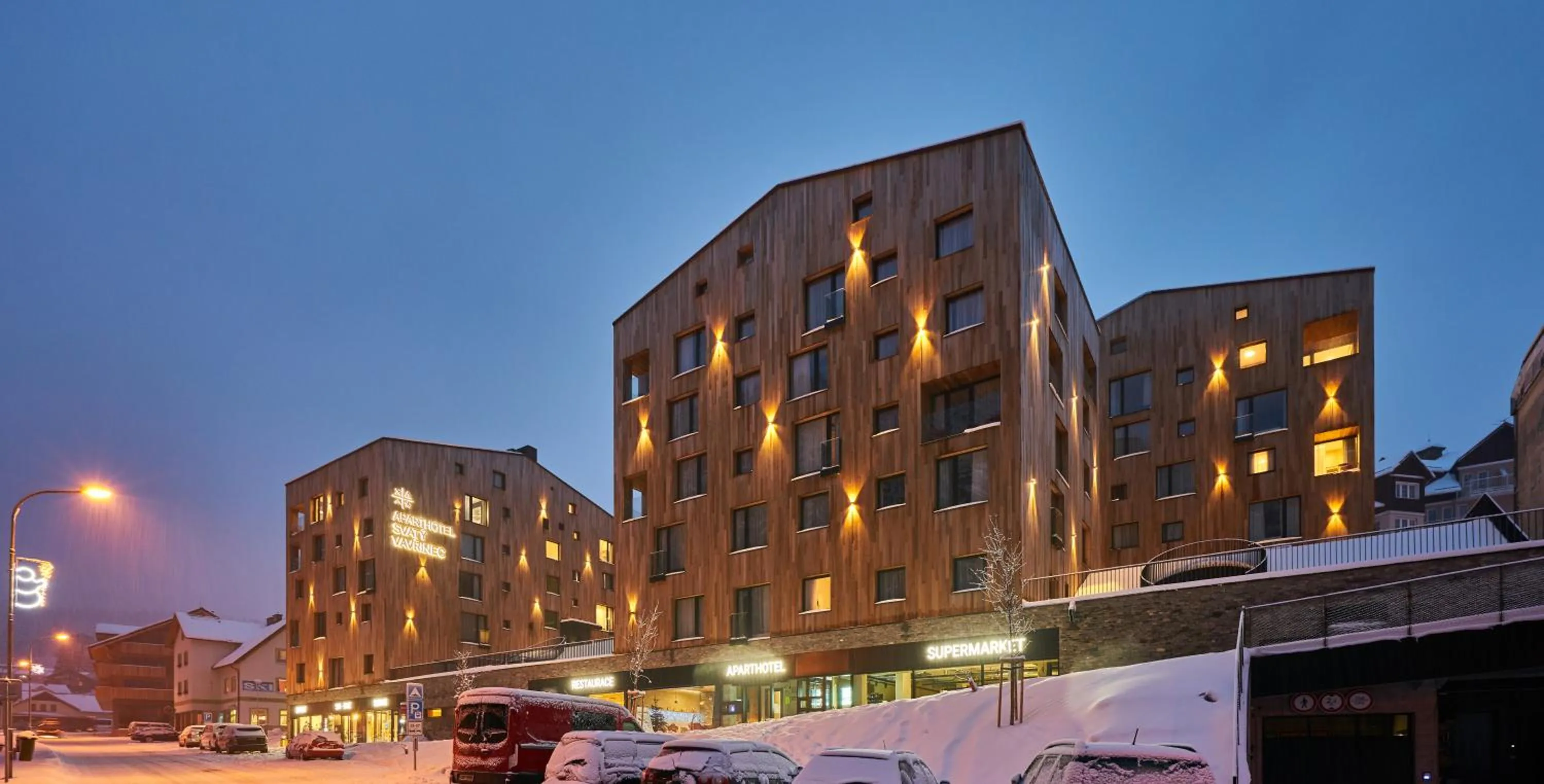 Facade/entrance in Aparthotel Svatý Vavřinec