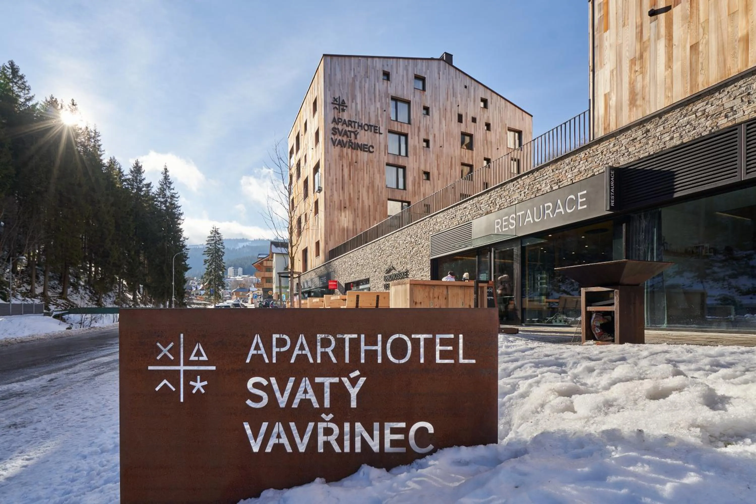 Property building in Aparthotel Svatý Vavřinec