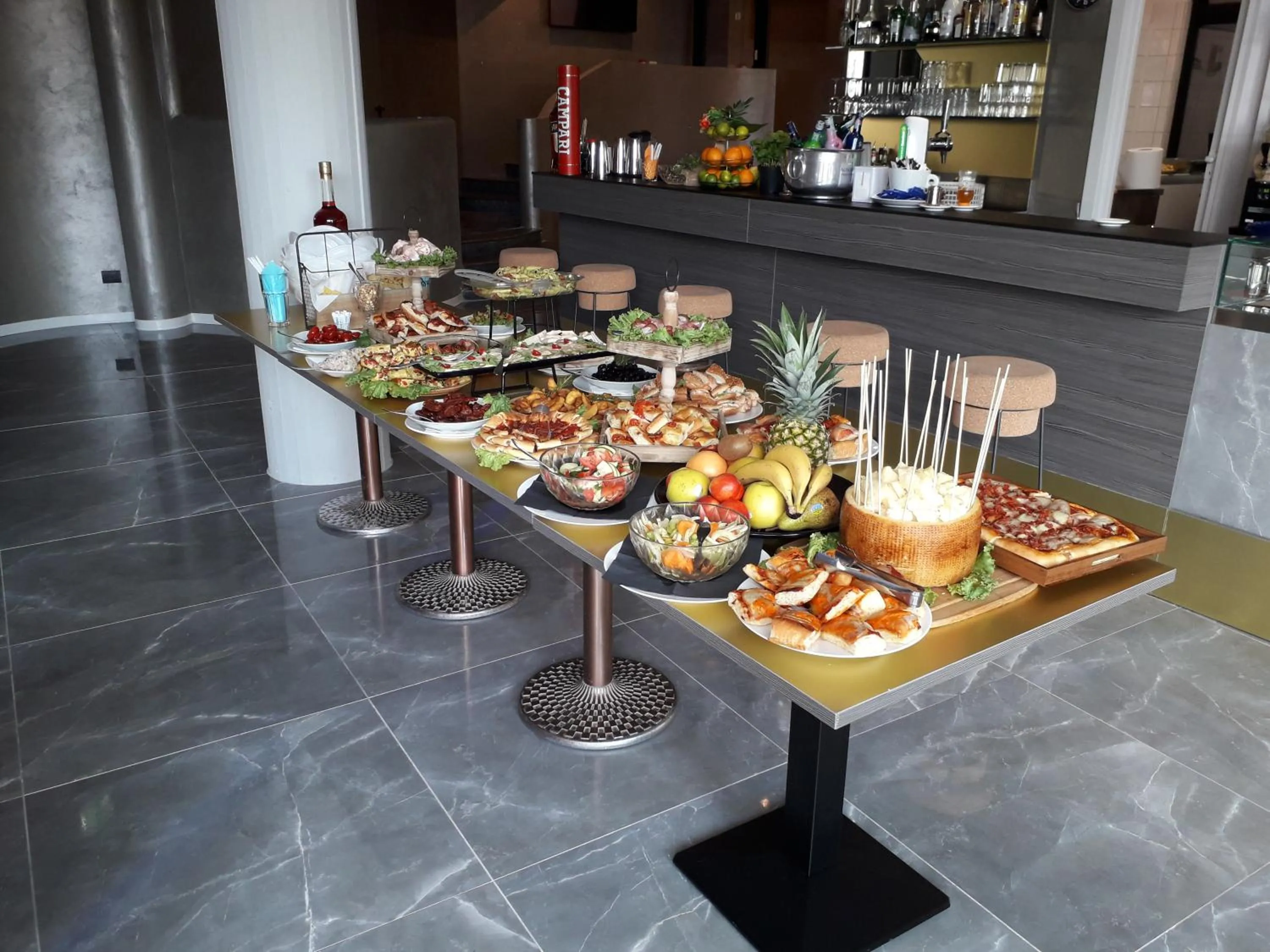 Food and drinks in Lake Como Golf Hotel