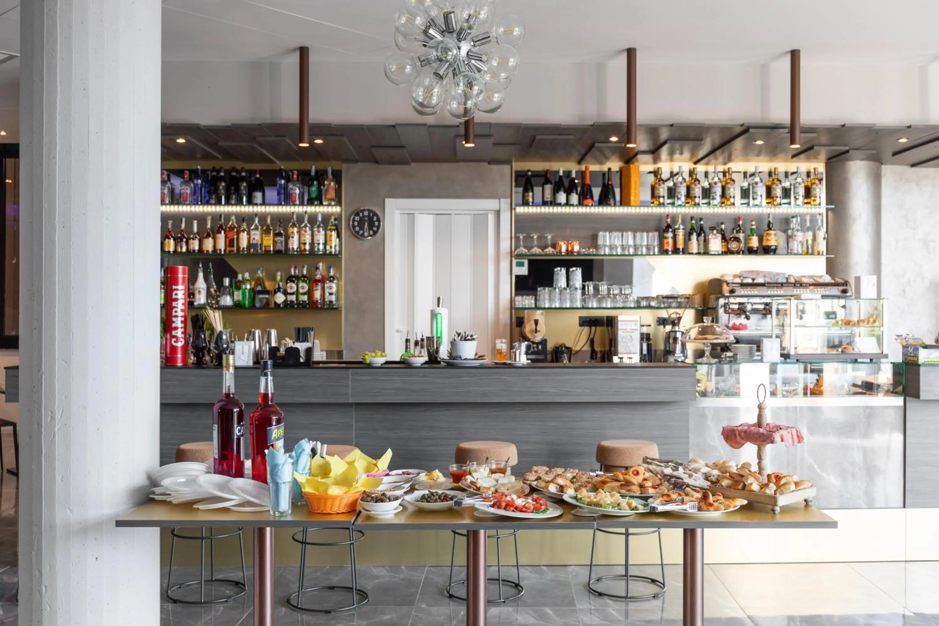 Food close-up in Lake Como Golf Hotel