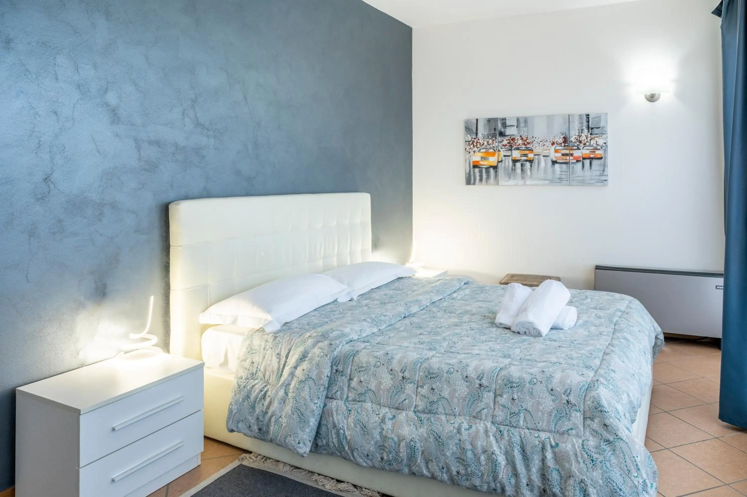 Bed in Lake Como Golf Hotel