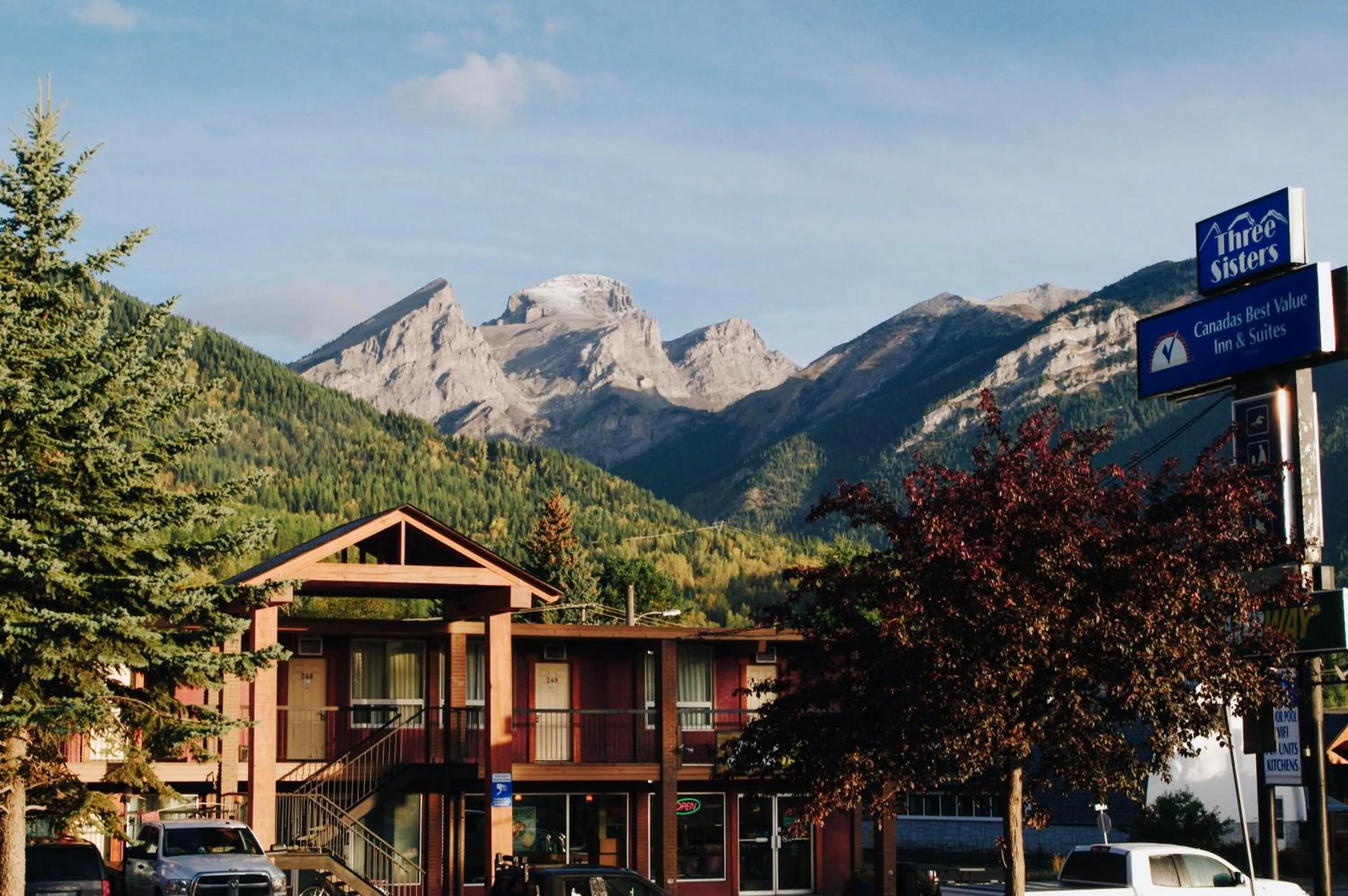 Property building in Canadas Best Value Inn and Suites Fernie