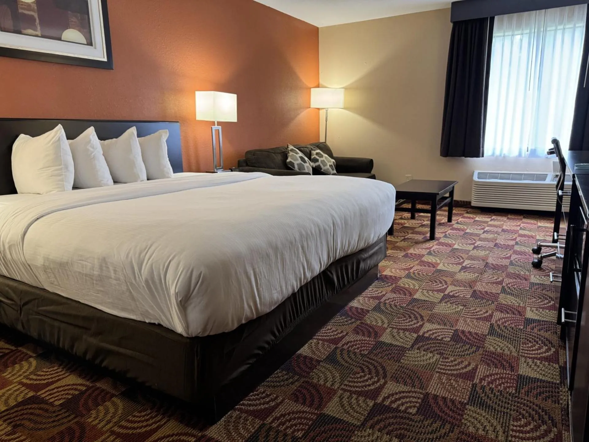 Bedroom, Bed in Baymont by Wyndham Plainfield/ Indianapolis Arpt Area