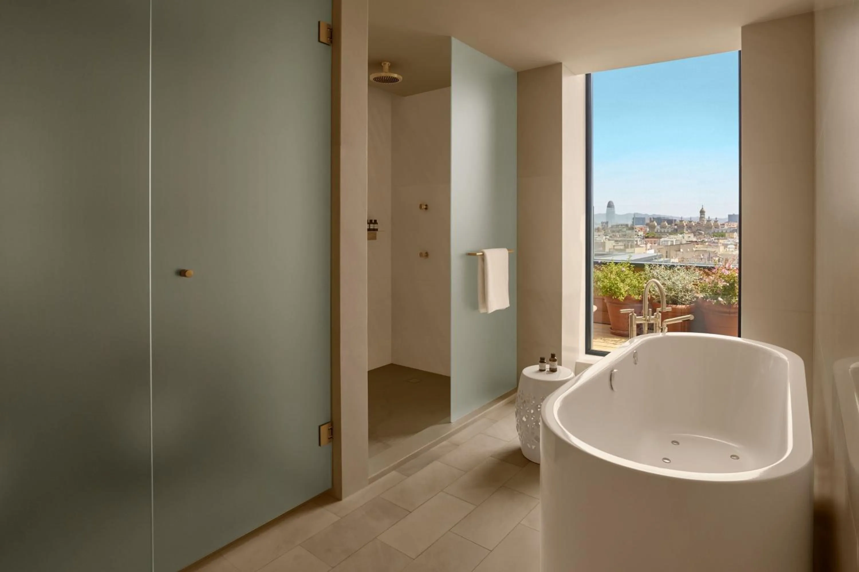 Bathroom in The Barcelona EDITION