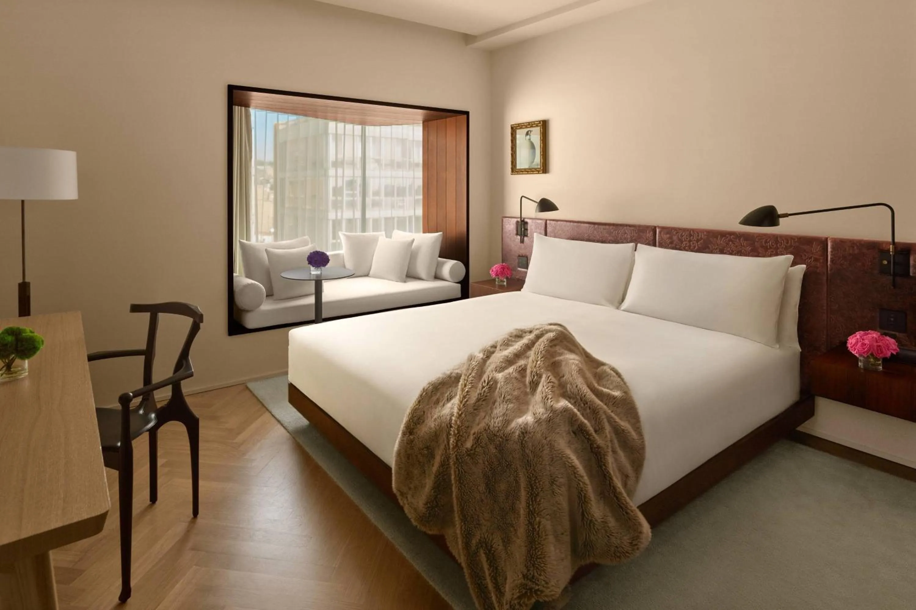 Photo of the whole room, Bed in The Barcelona EDITION