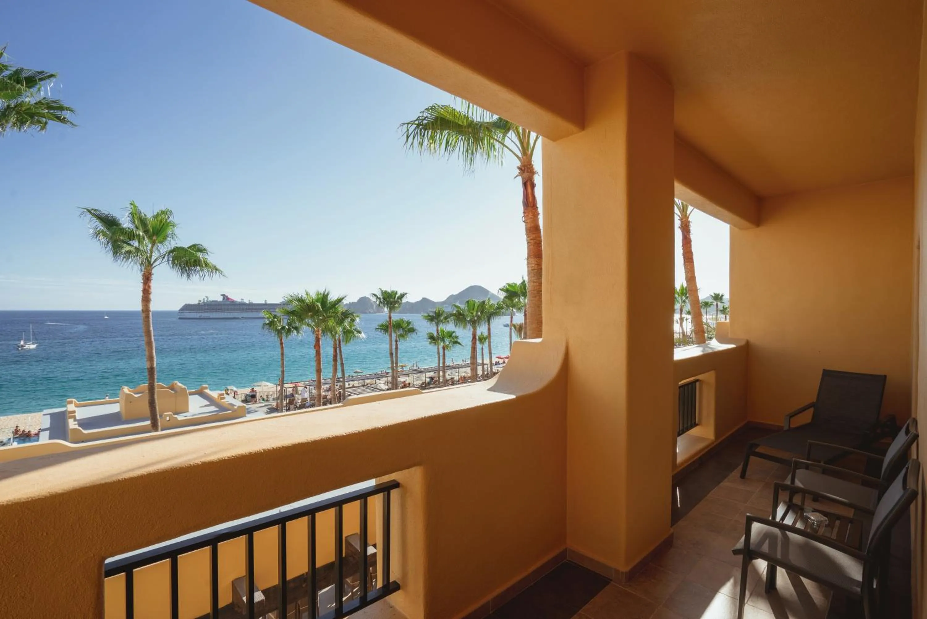 Balcony/Terrace in Riu Santa Fe - All Inclusive