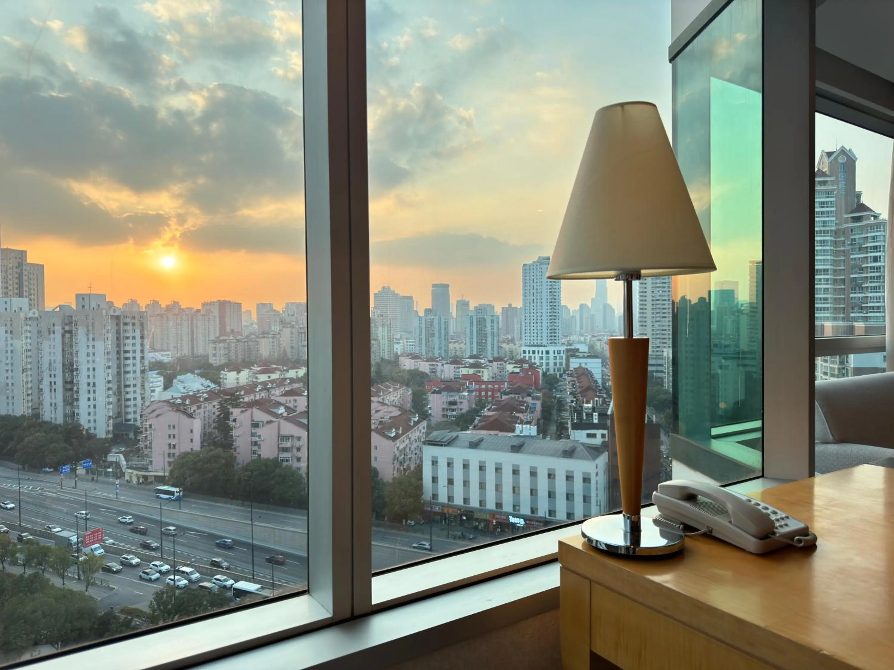 View (from property/room) in DoubleTree by Hilton Shanghai Pudong - Present welcome cookie