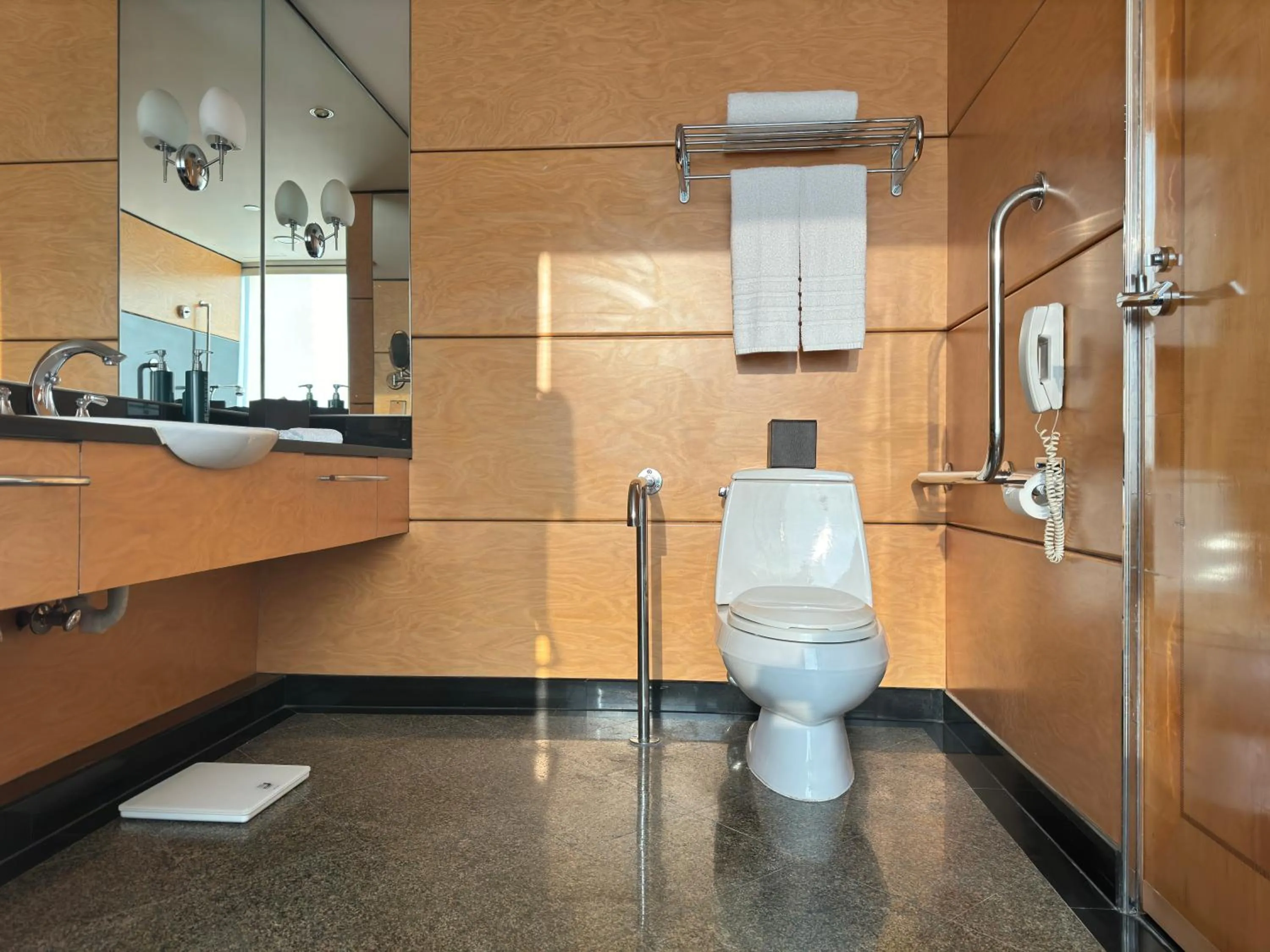 Toilet in DoubleTree by Hilton Shanghai Pudong - Present welcome cookie