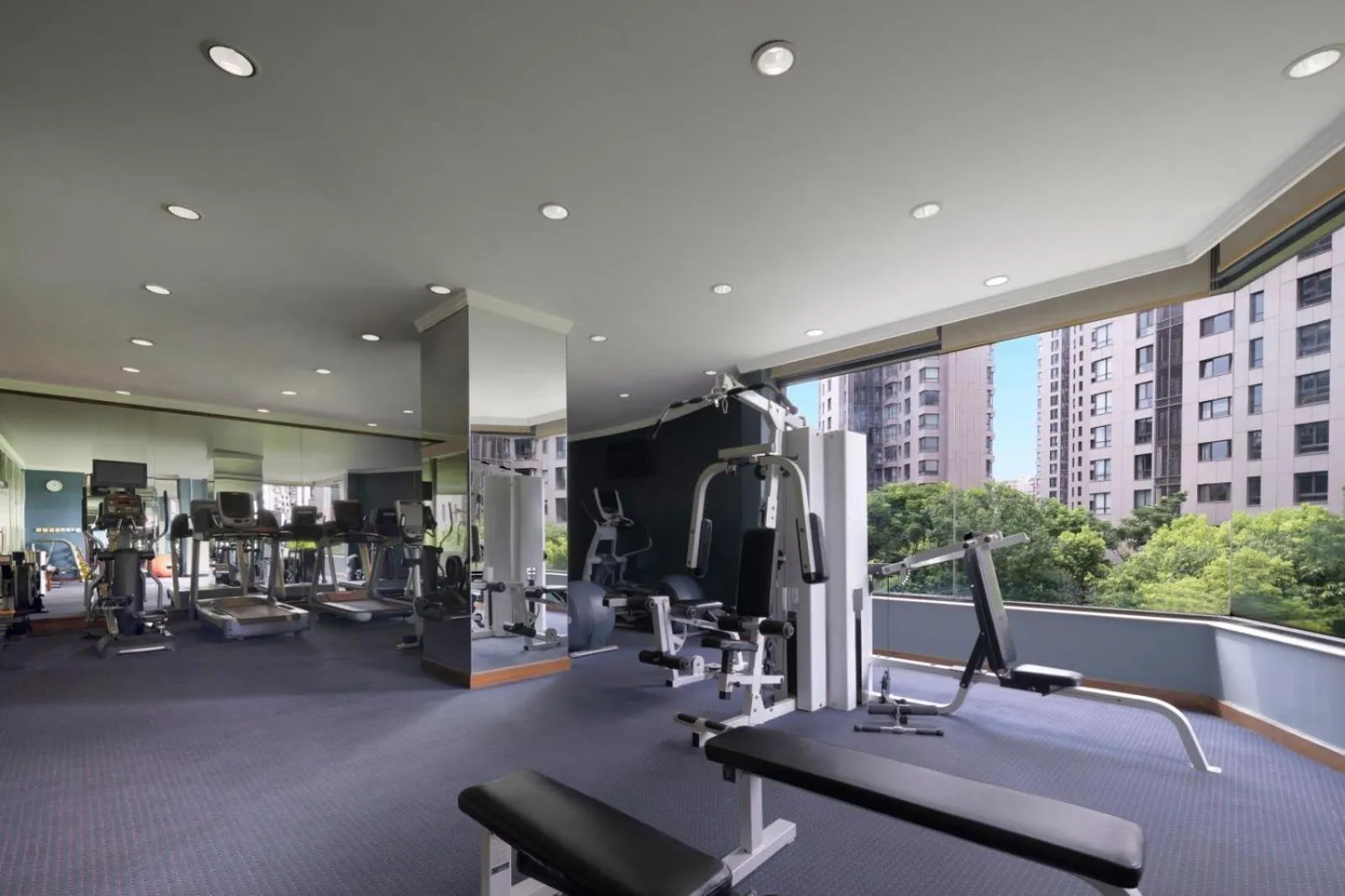 Fitness centre/facilities in DoubleTree by Hilton Shanghai Pudong - Present welcome cookie