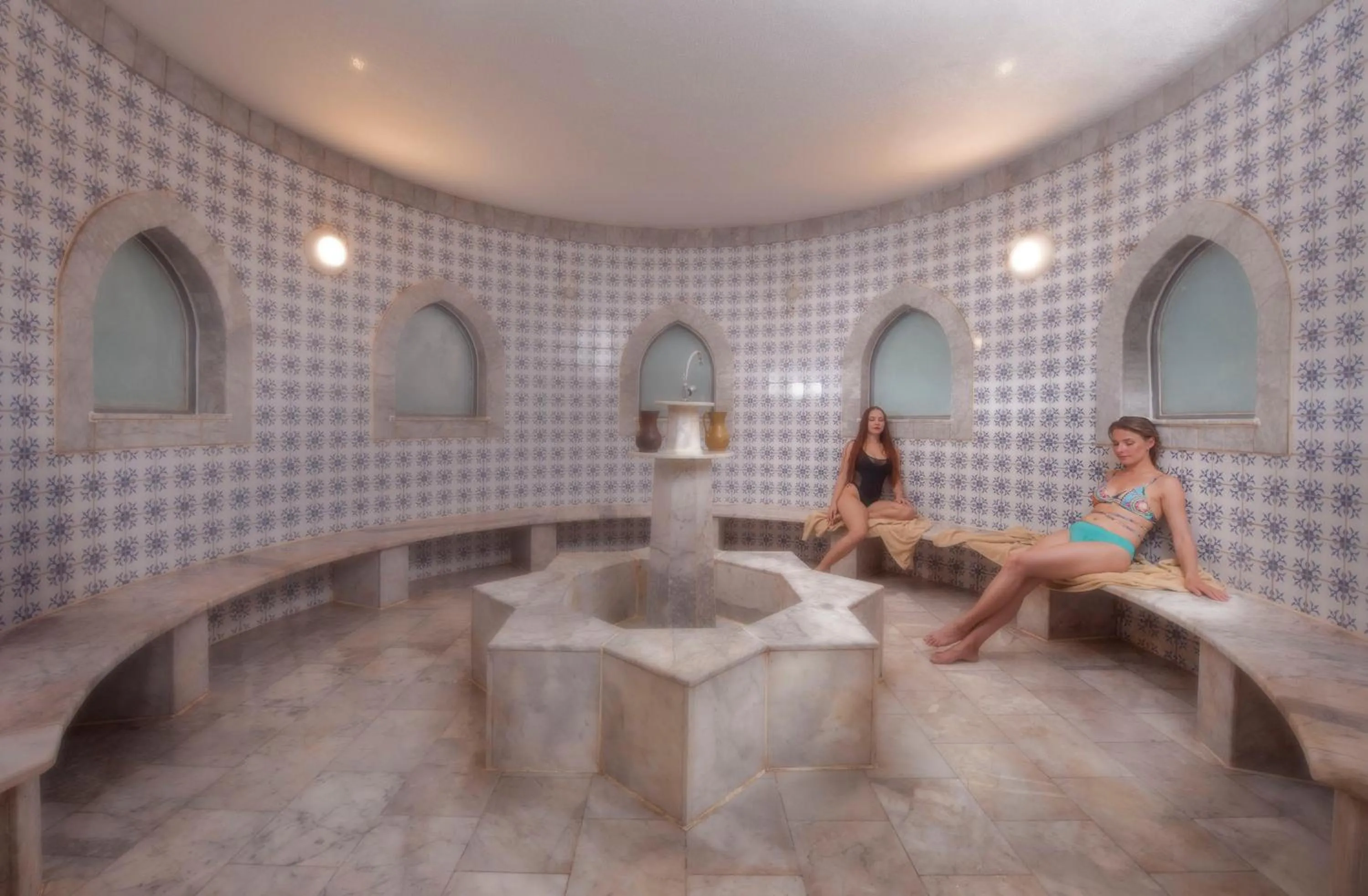 Sauna in Charmillion Gardens Aquapark