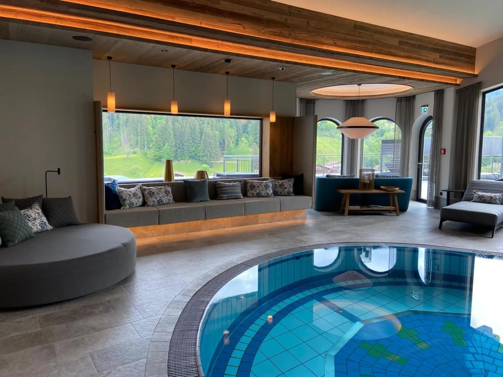 Natural landscape in Hotel Bergkristall