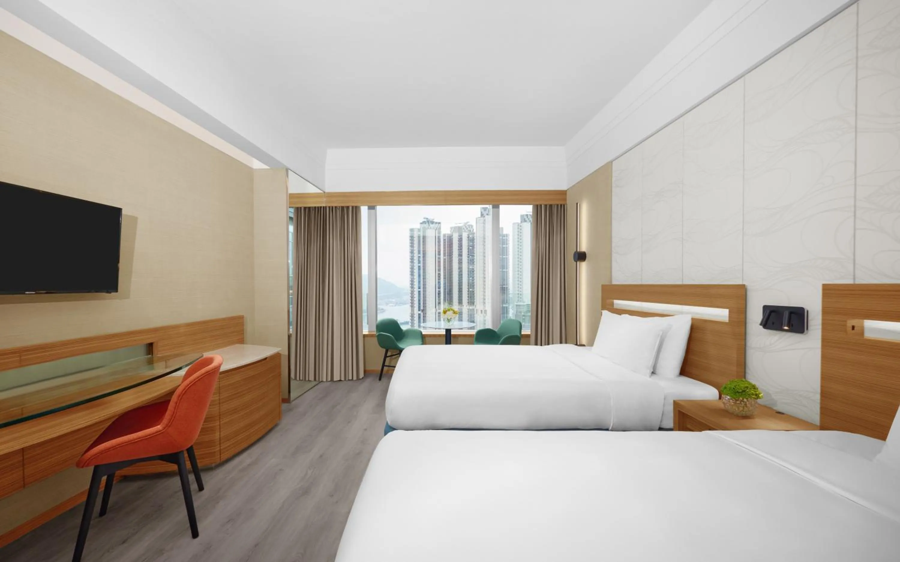 Bed in Nina Hotel Tsuen Wan West
