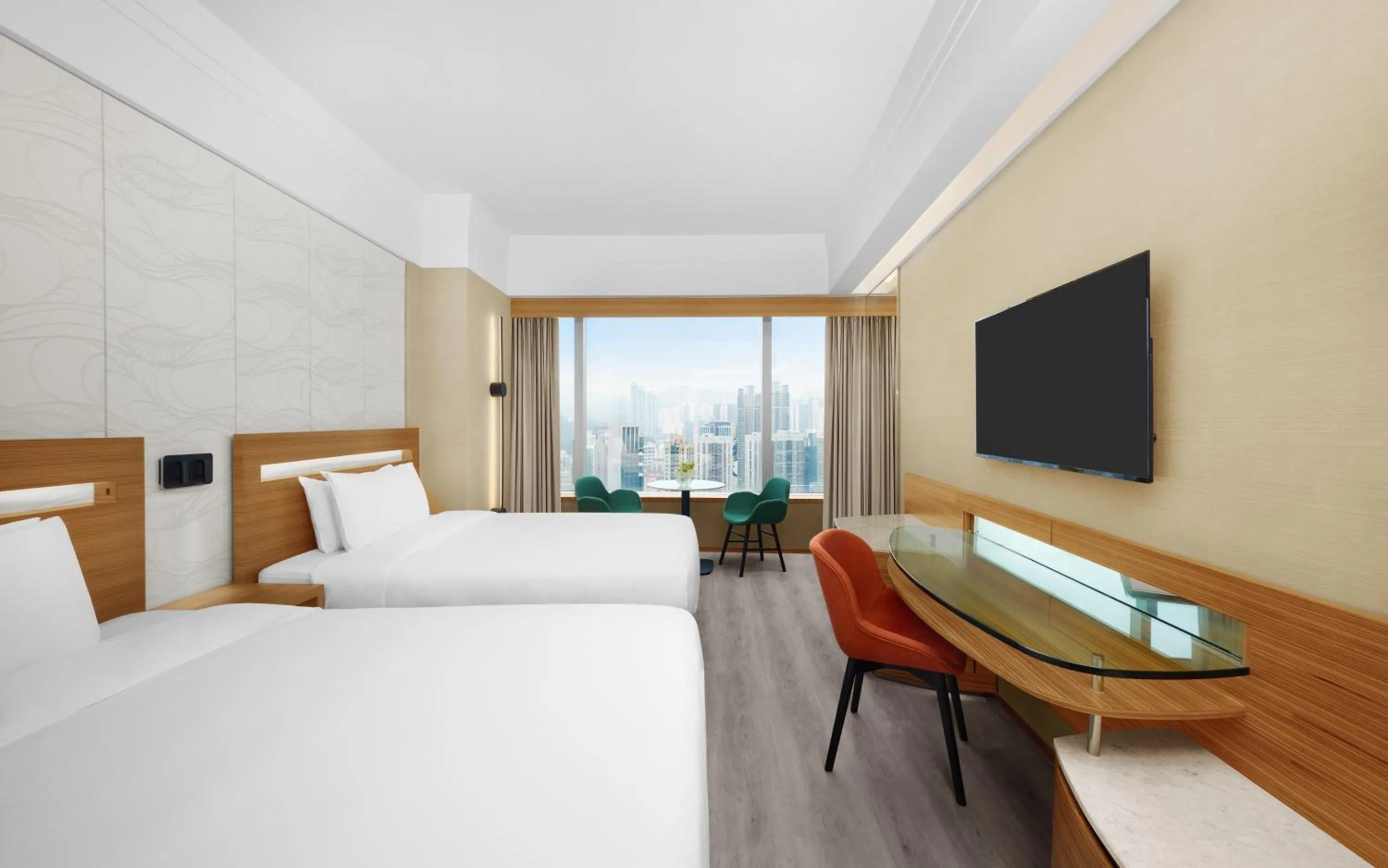 Bed in Nina Hotel Tsuen Wan West