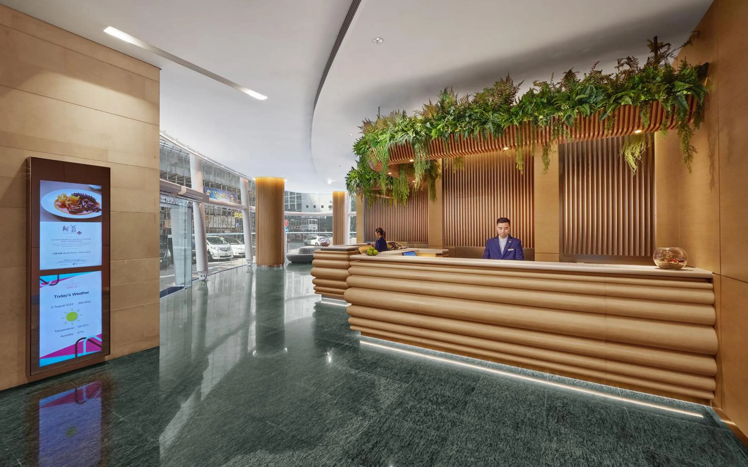 Lobby or reception in Nina Hotel Causeway Bay