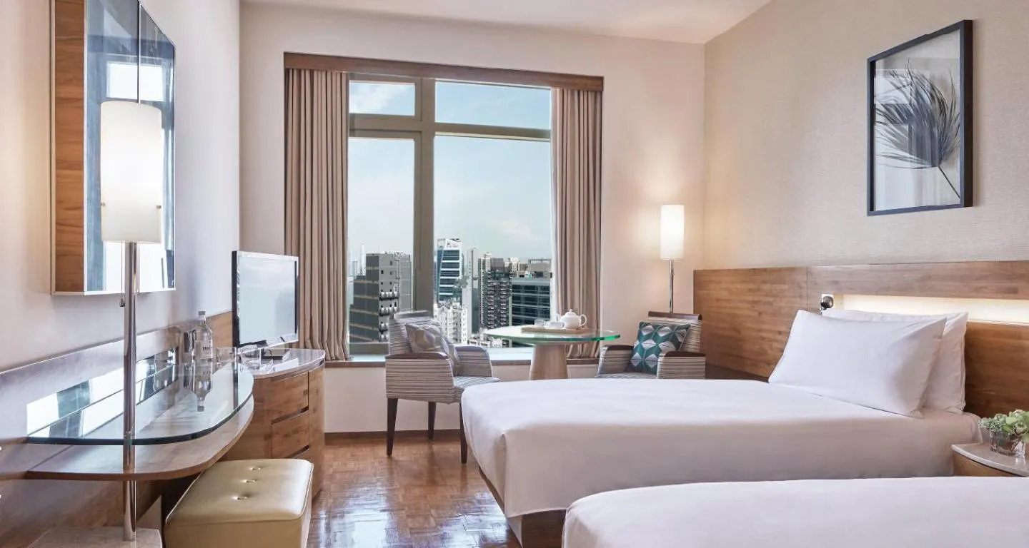 Bed in Nina Hotel Causeway Bay