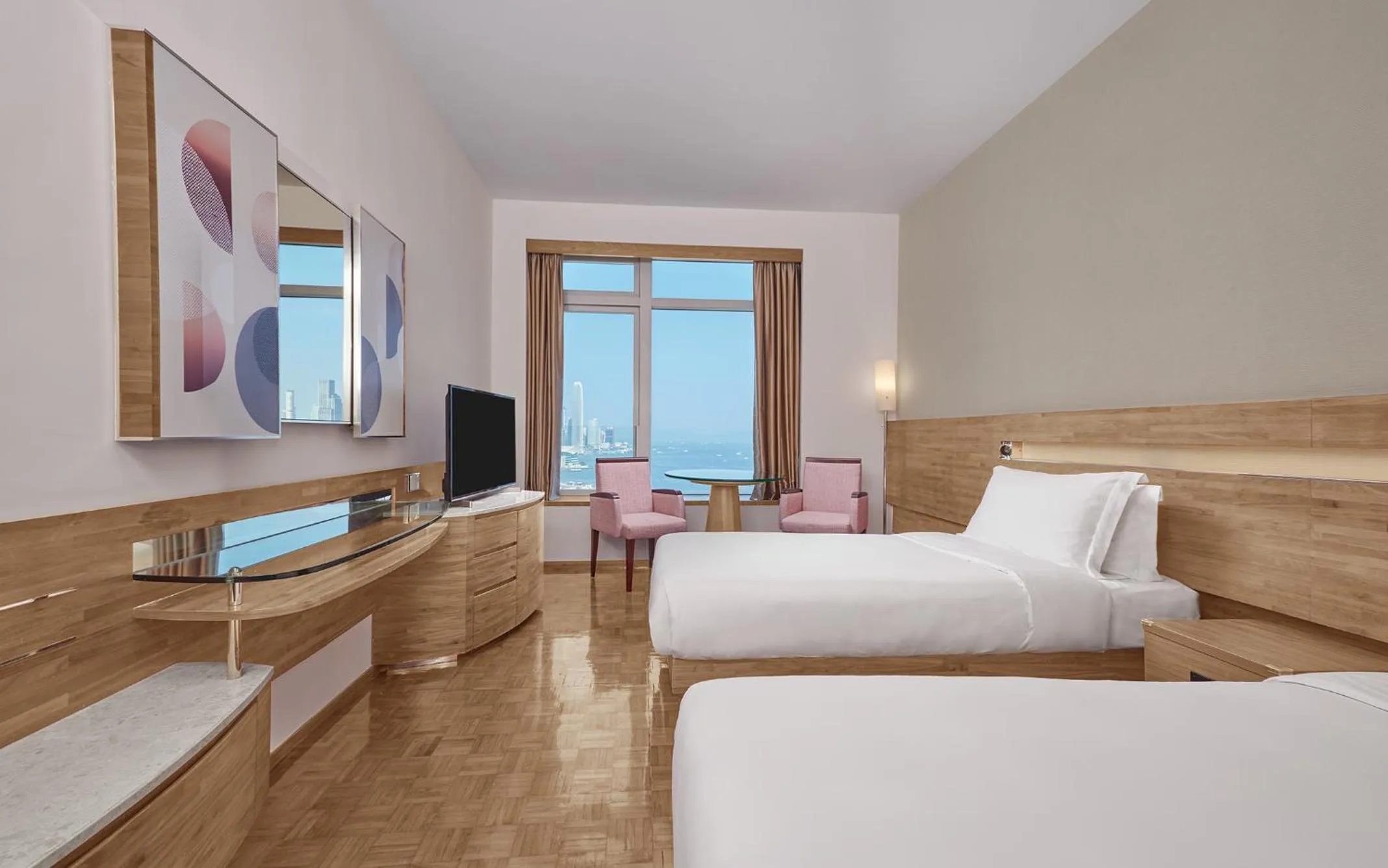 Bed in Nina Hotel Causeway Bay