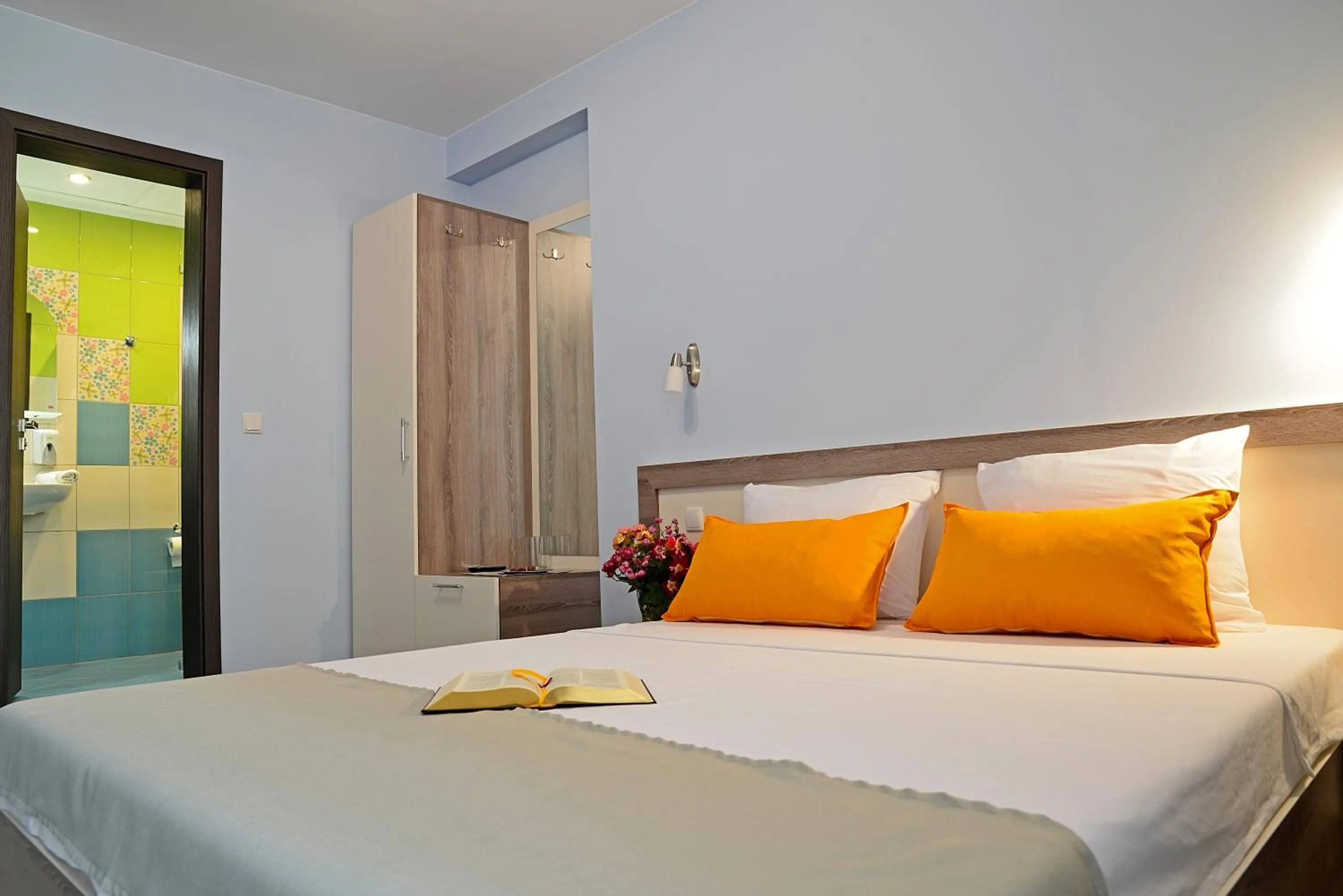 Bed in Visito Aparthouse