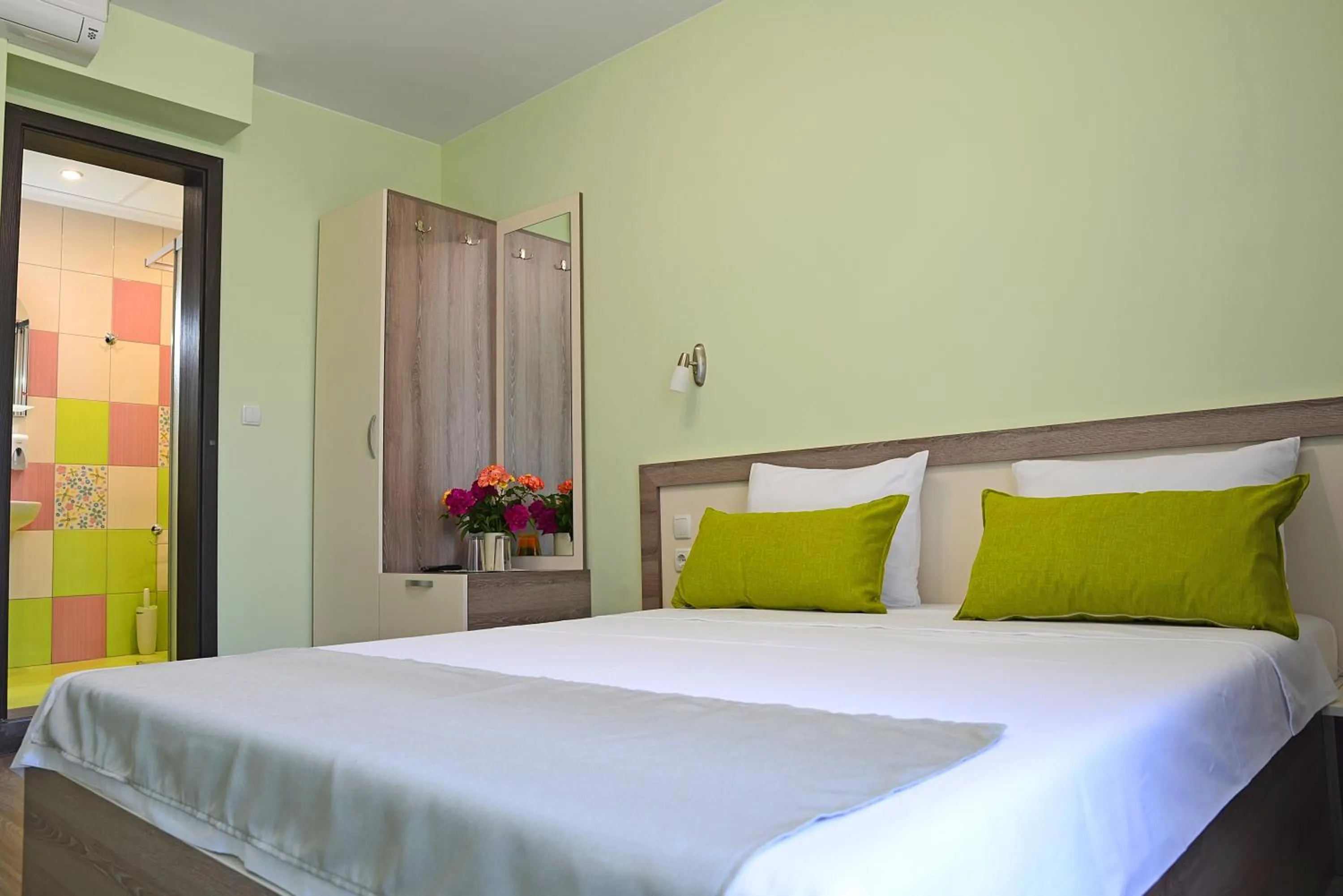 Bed in Visito Aparthouse