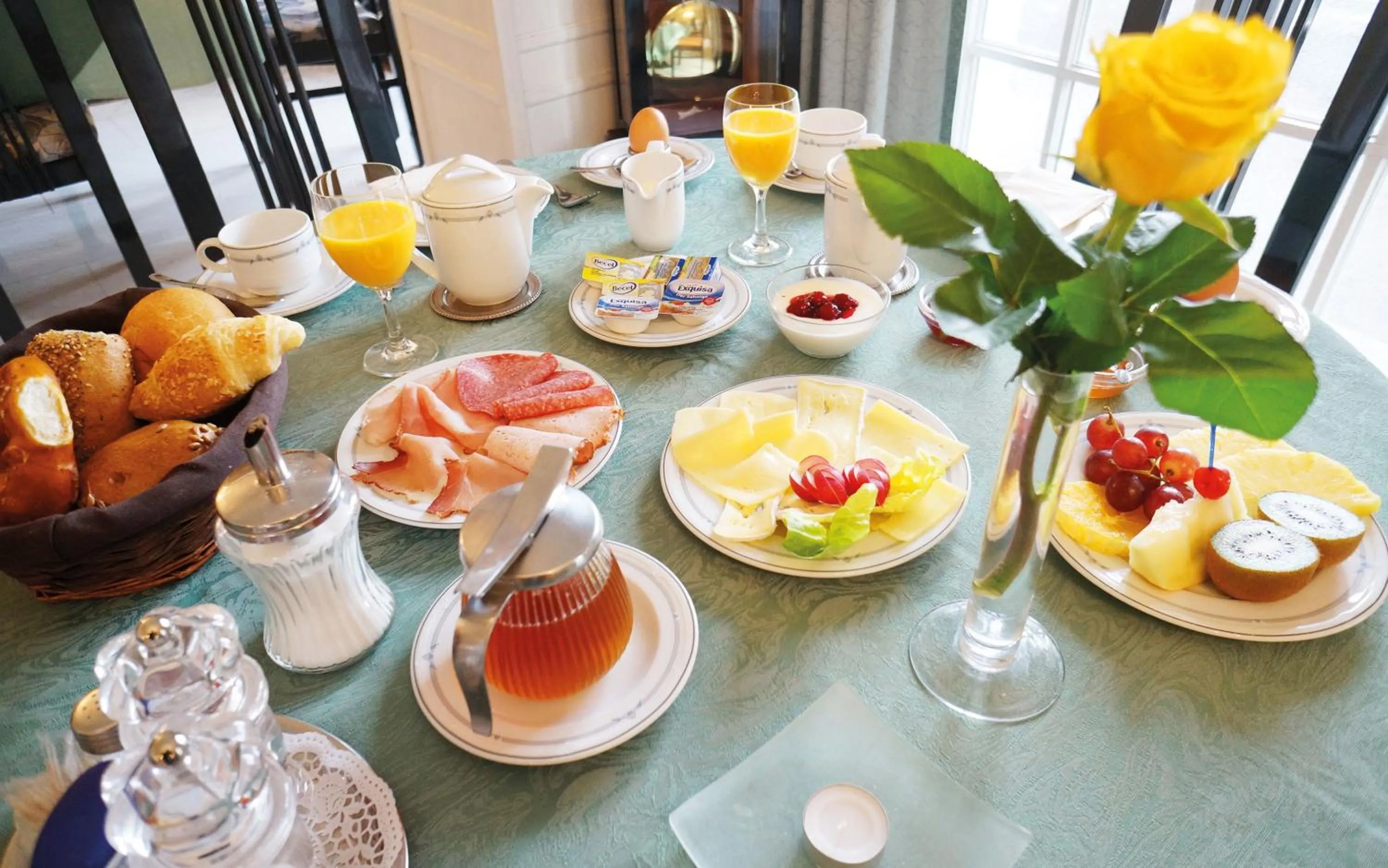 Food close-up in Hotel Sacher-Stoiber