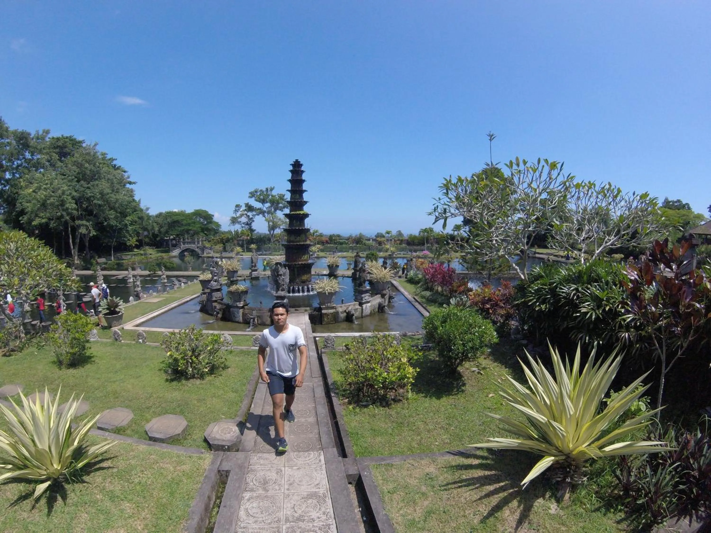 Aqua park in Dhangin Taman
