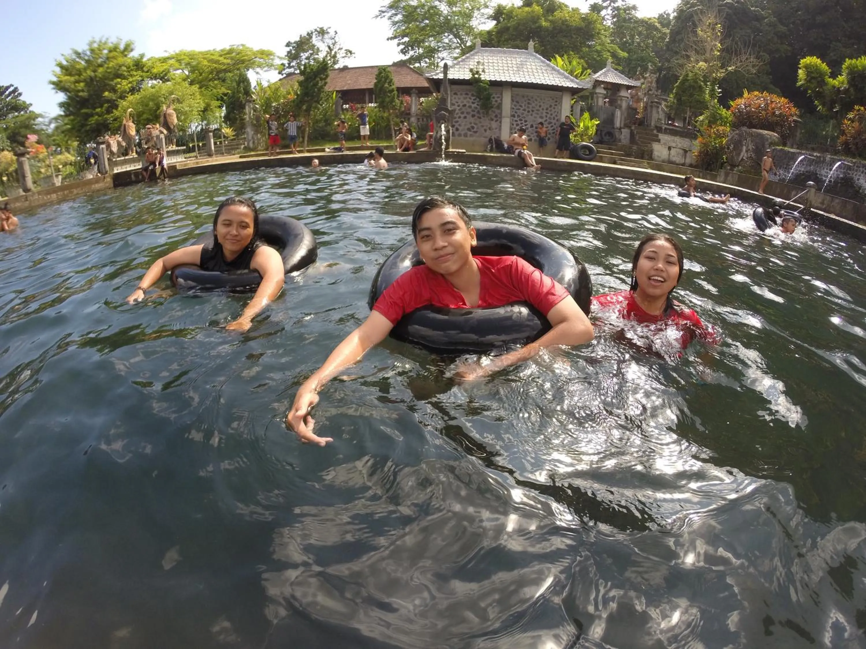 Swimming pool in Dhangin Taman