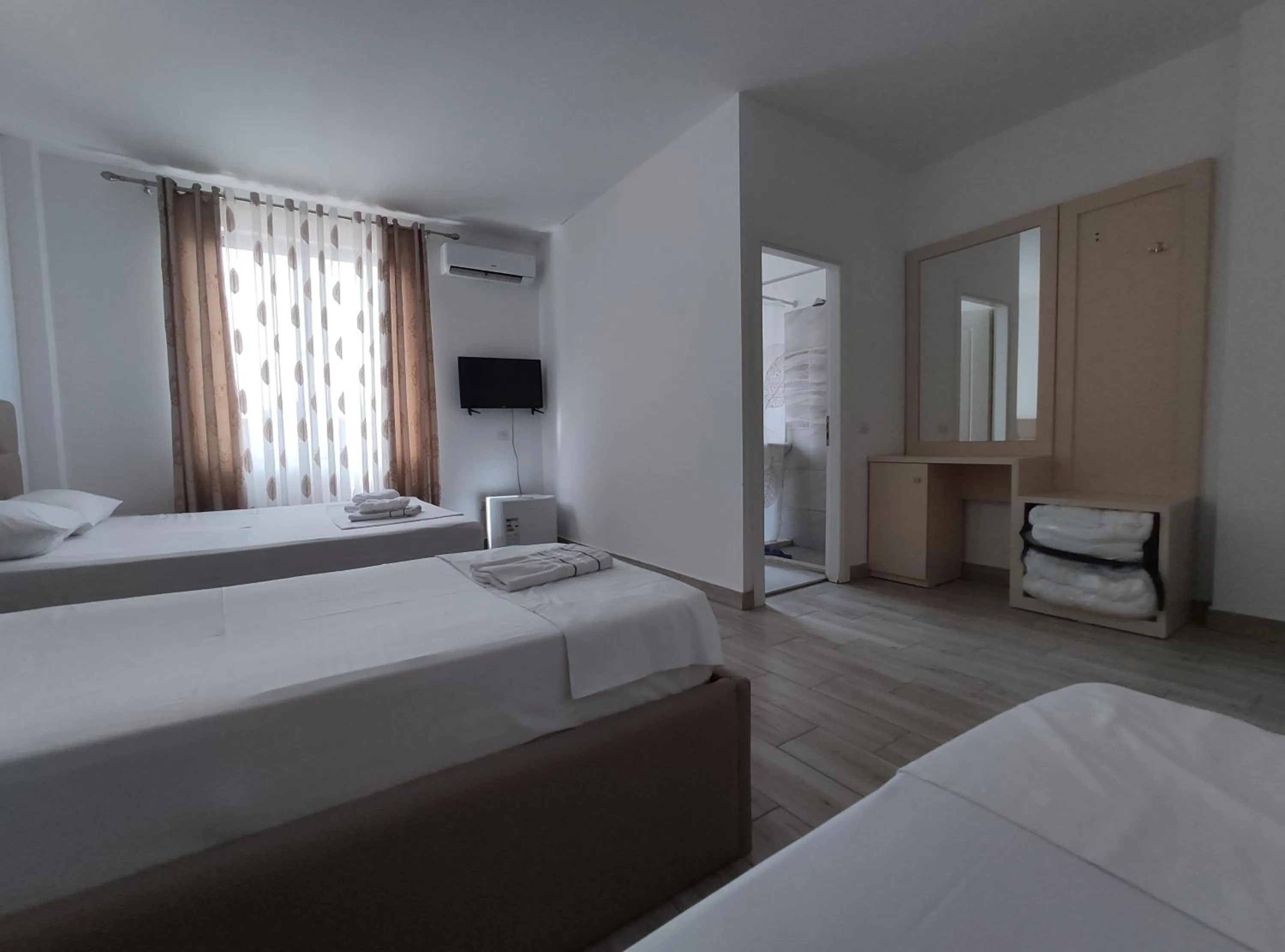 Bed in Hotel Restaurant Univers