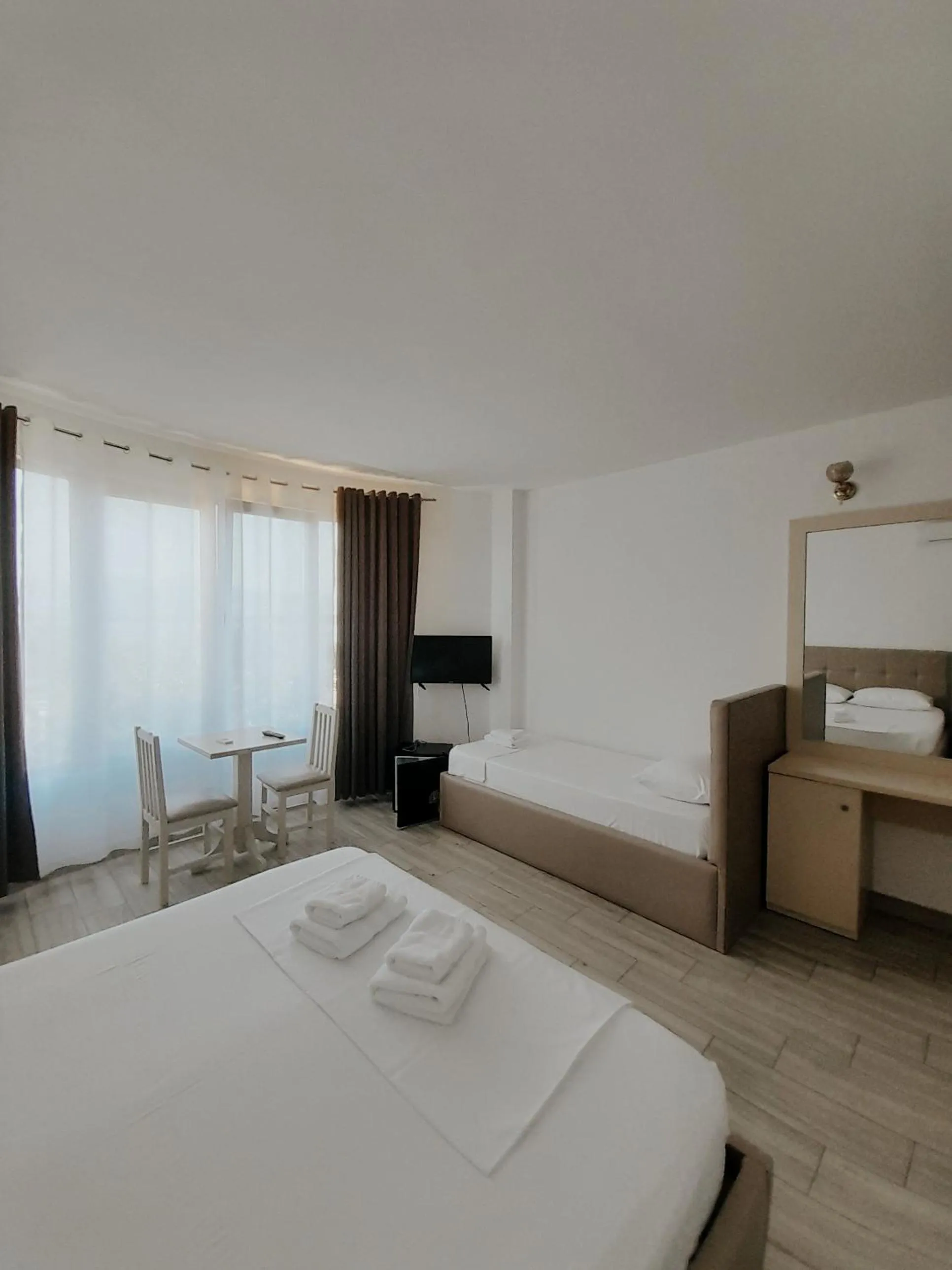 Bed in Hotel Restaurant Univers