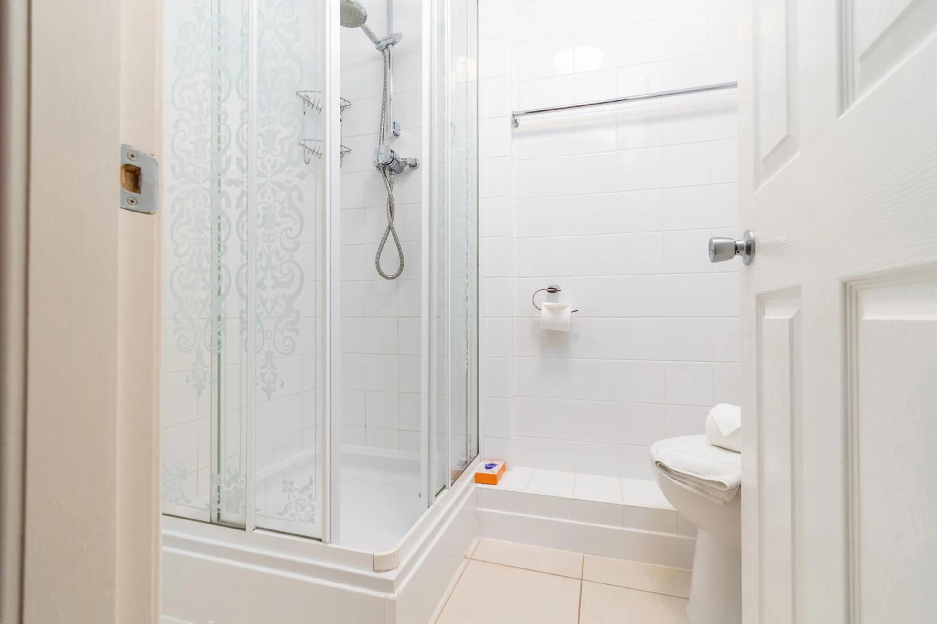 Shower in THE TREVONE, Llandudno